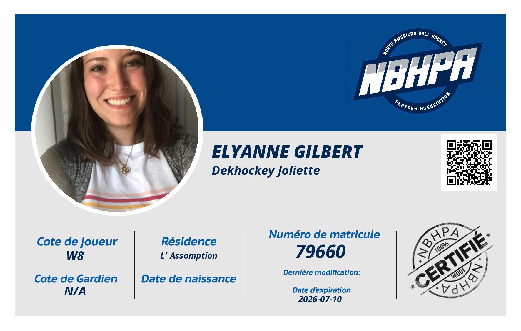 Elyanne Gilbert