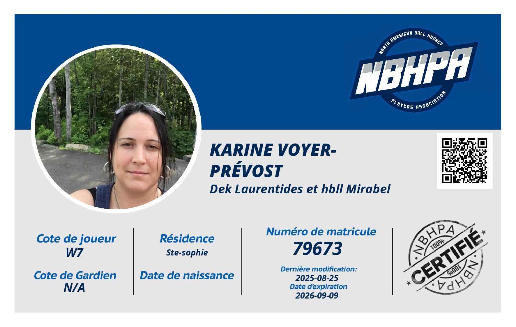 Karine Voyer-Prévost