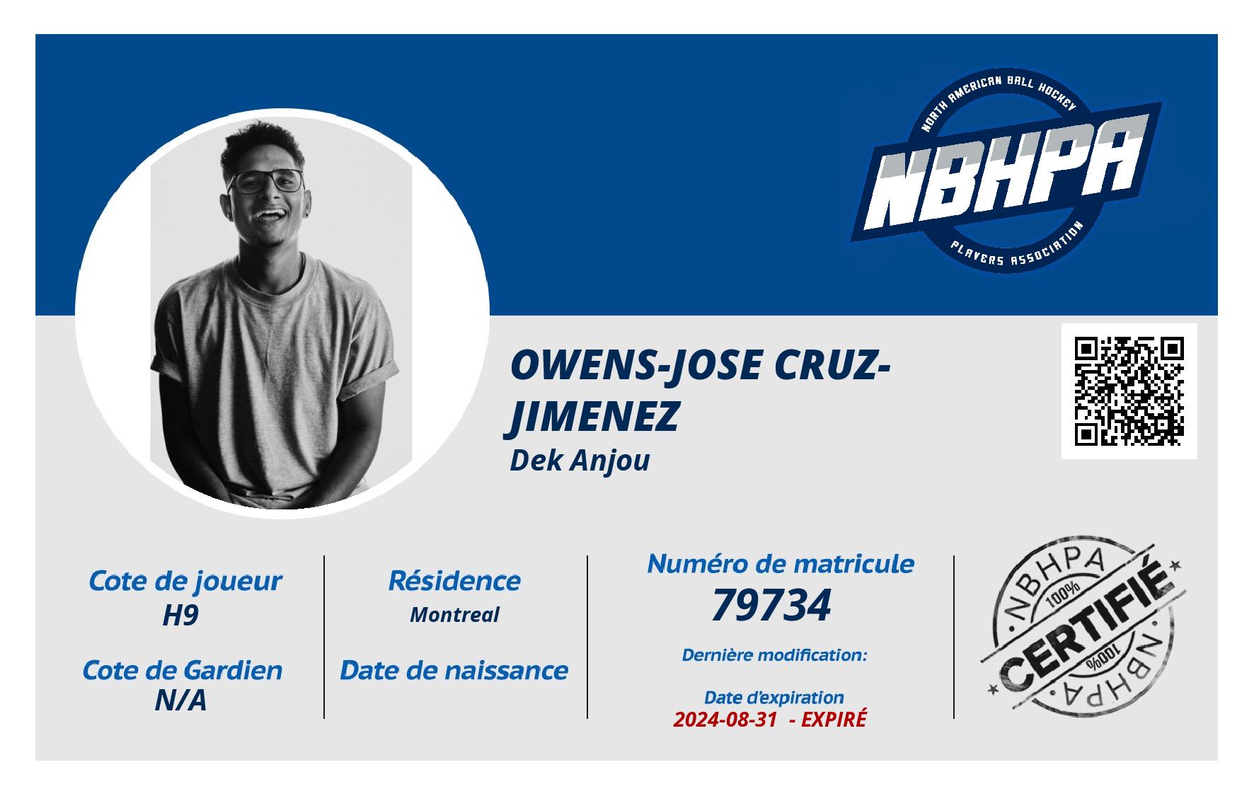 Owens-Jose Cruz-Jimenez