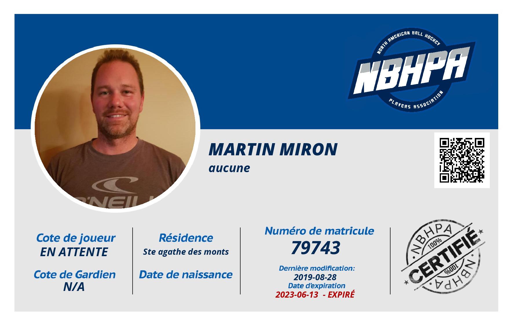 Martin Miron