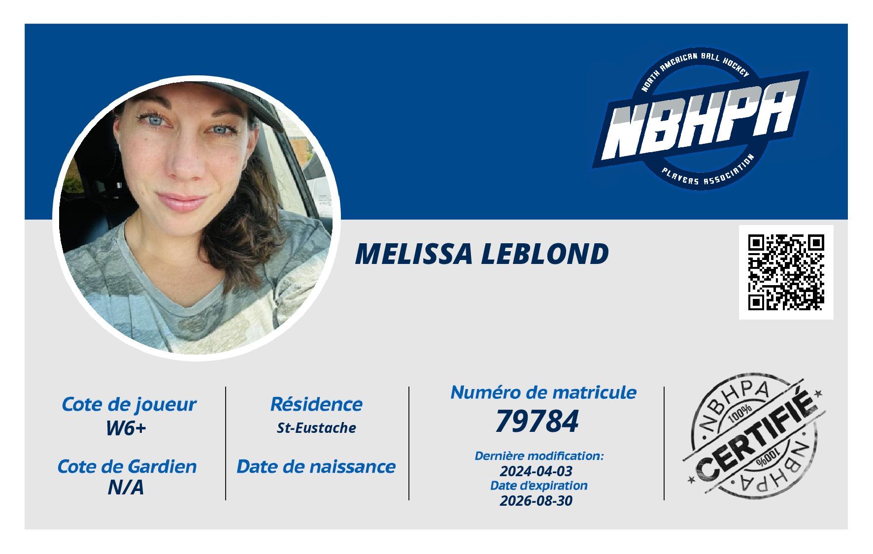 Melissa Leblond