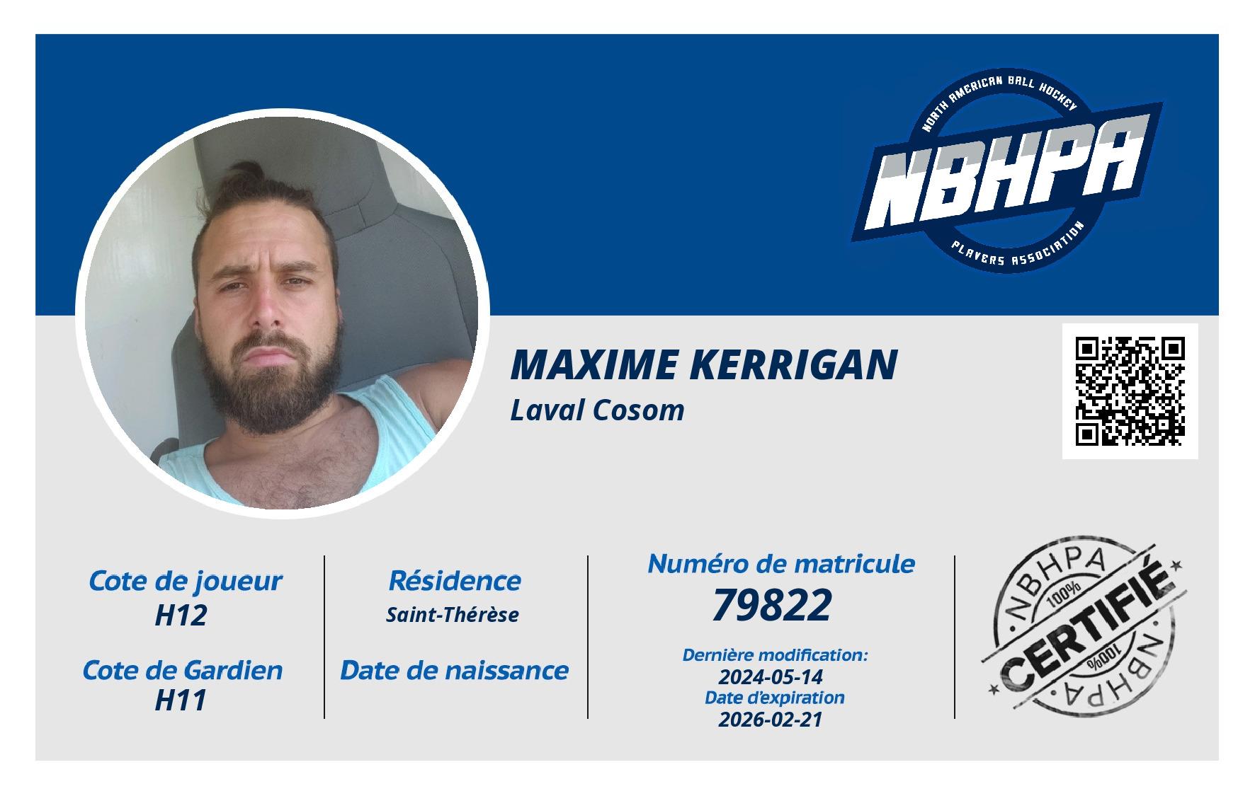 Maxime Kerrigan