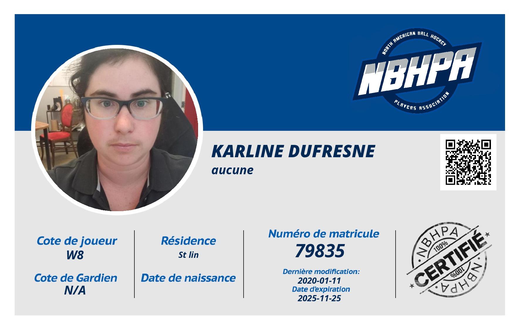 Karline Dufresne