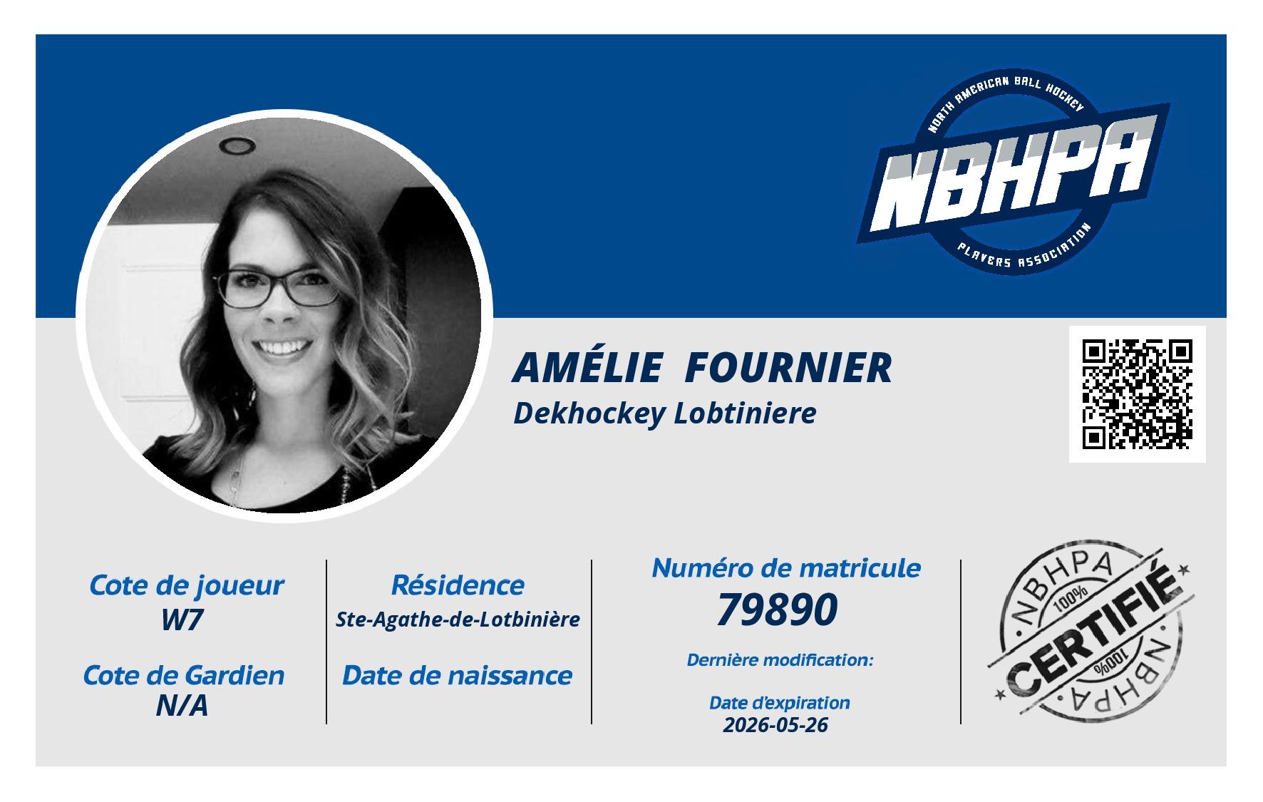 Amélie  Fournier 
