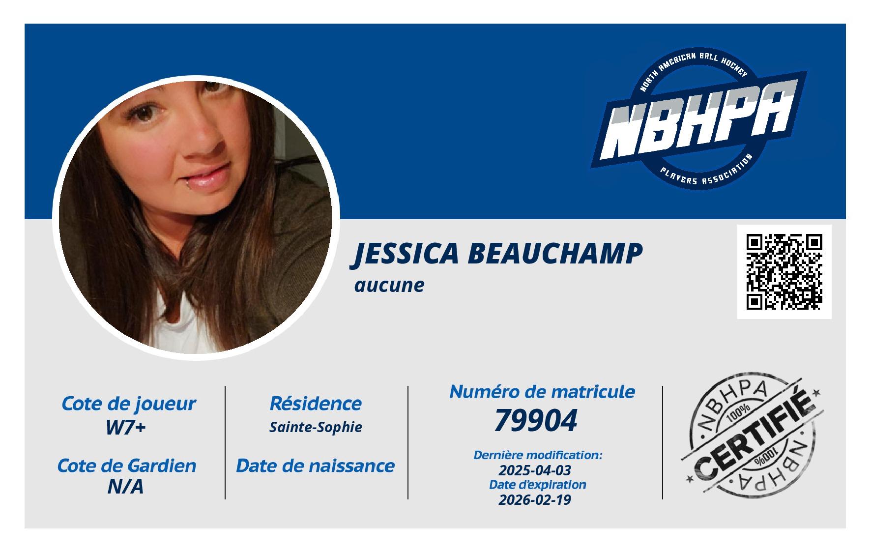Jessica Beauchamp