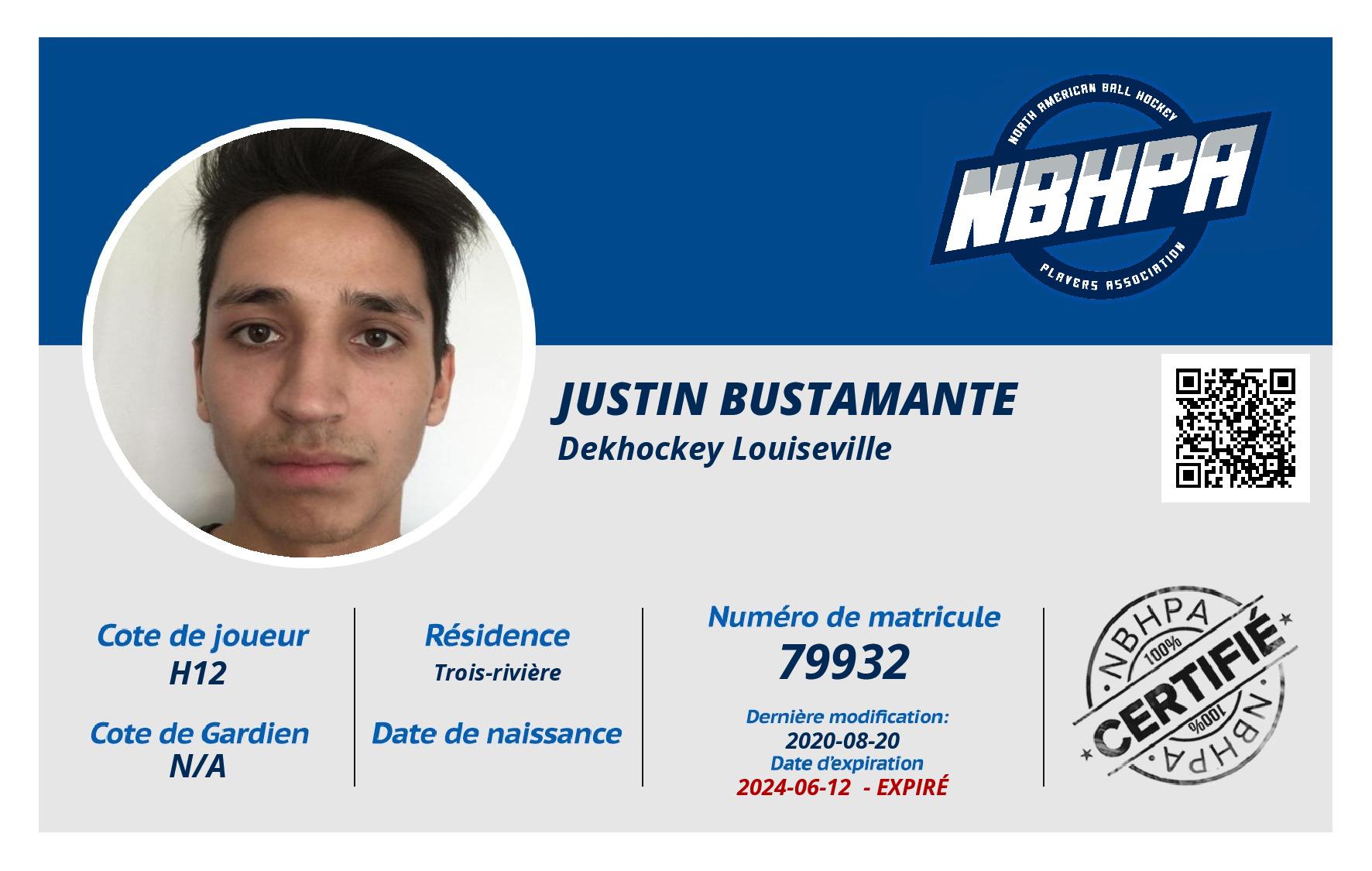 Justin Bustamante