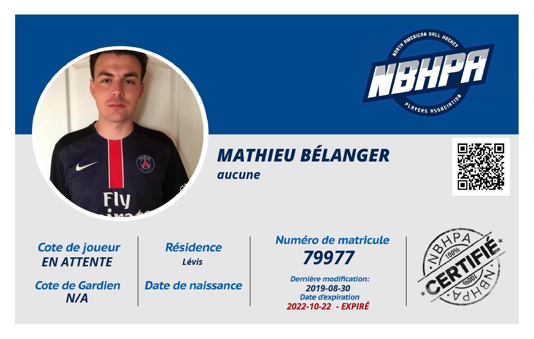 Mathieu Bélanger