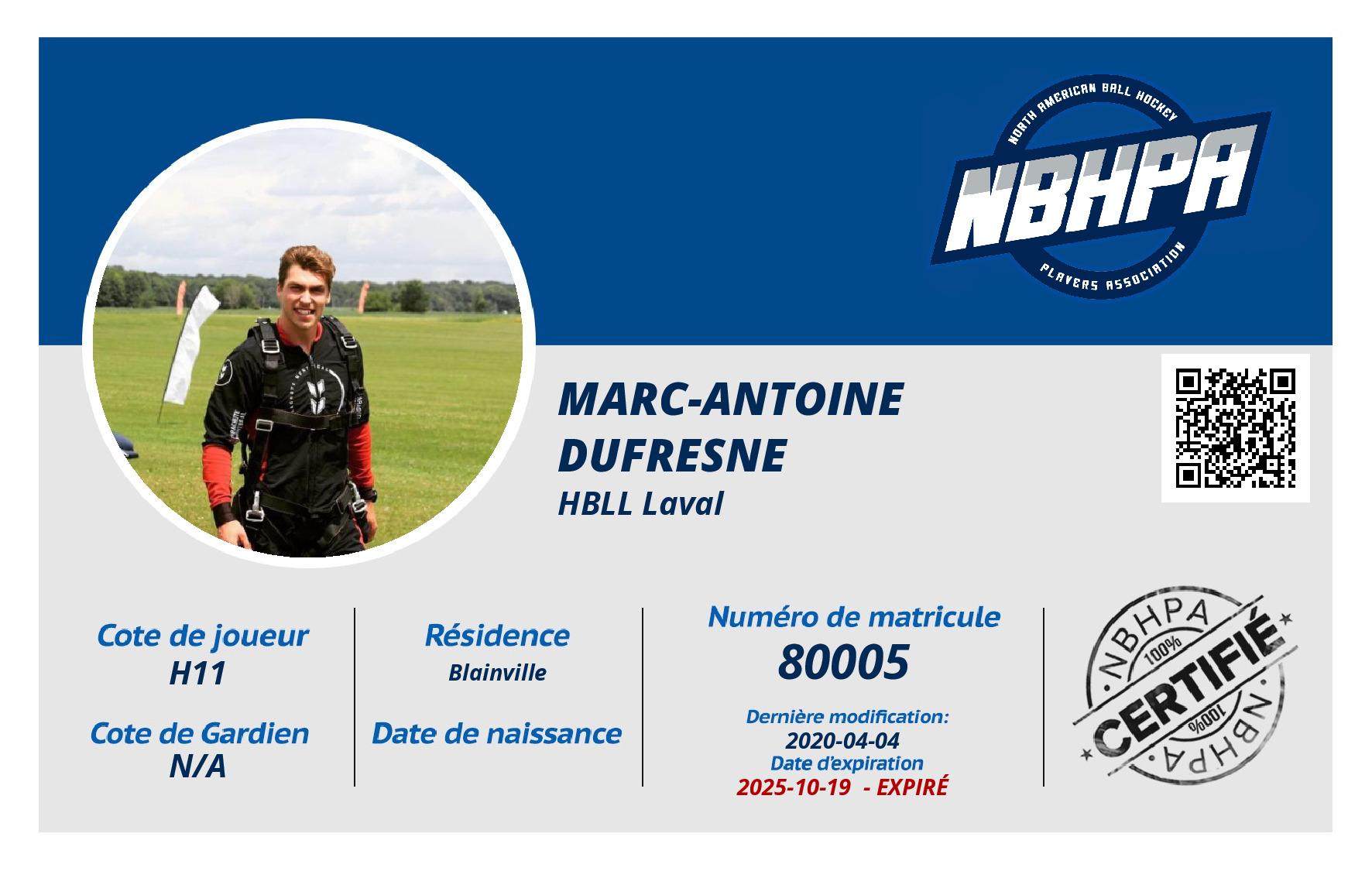 Marc-Antoine Dufresne