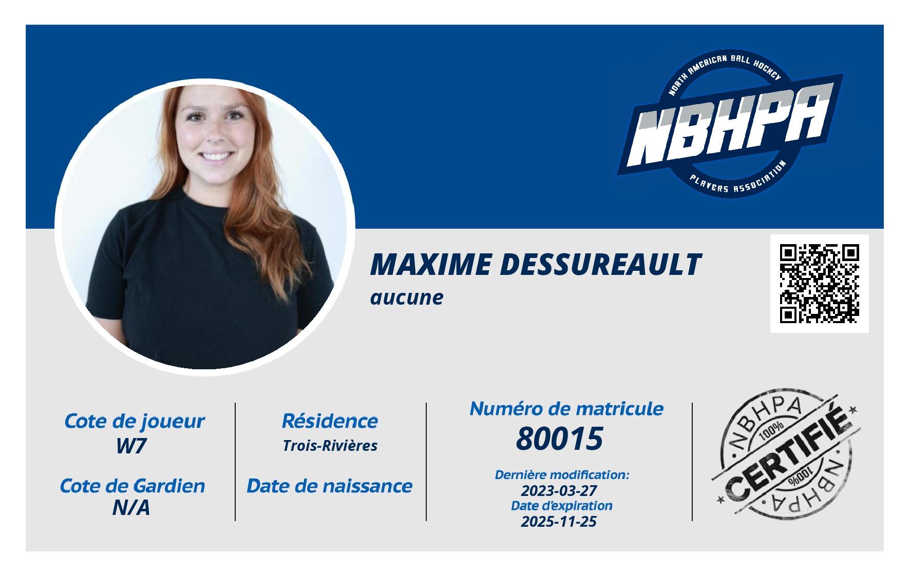 Maxime Dessureault