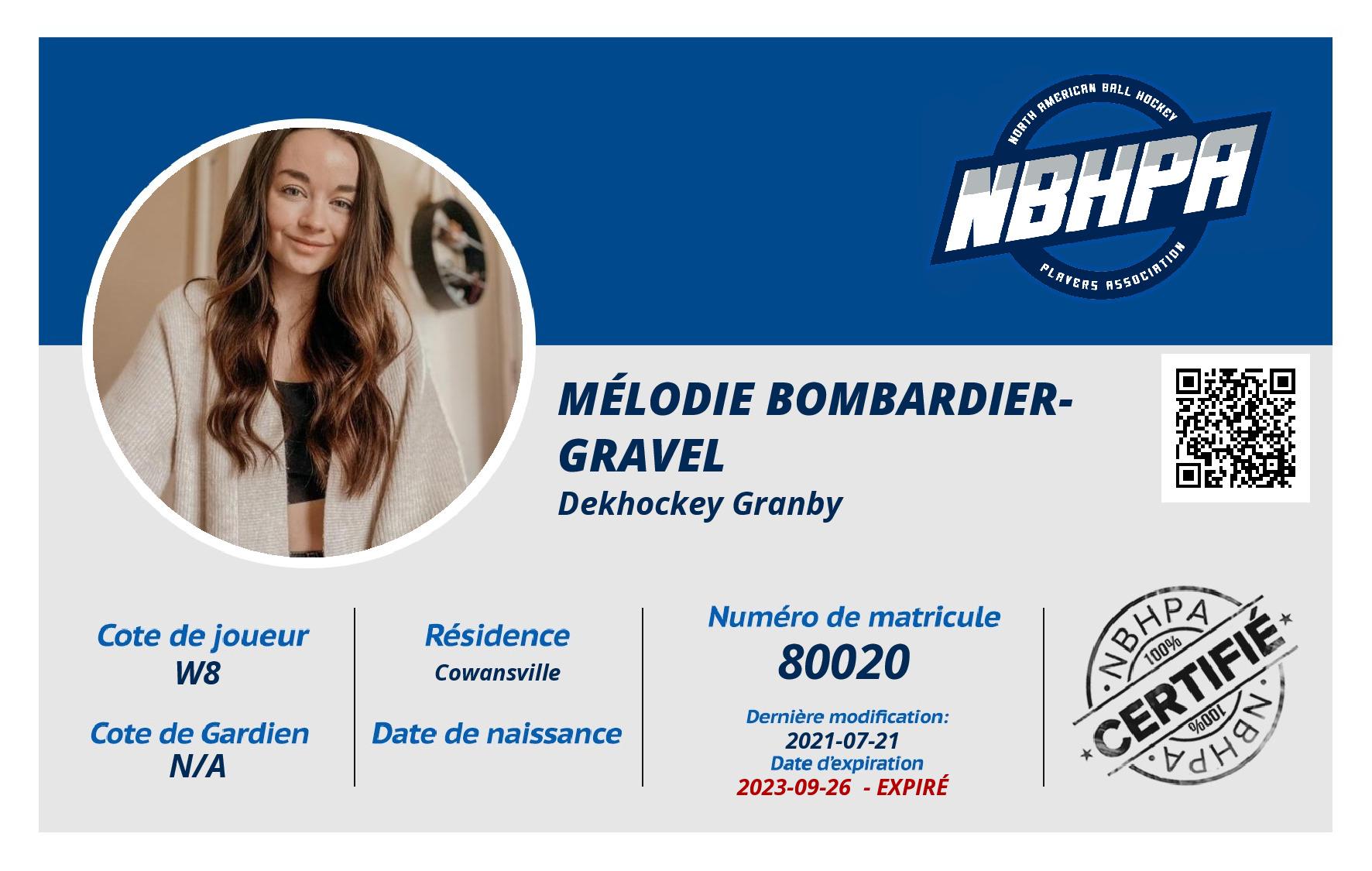 Mélodie Bombardier-Gravel