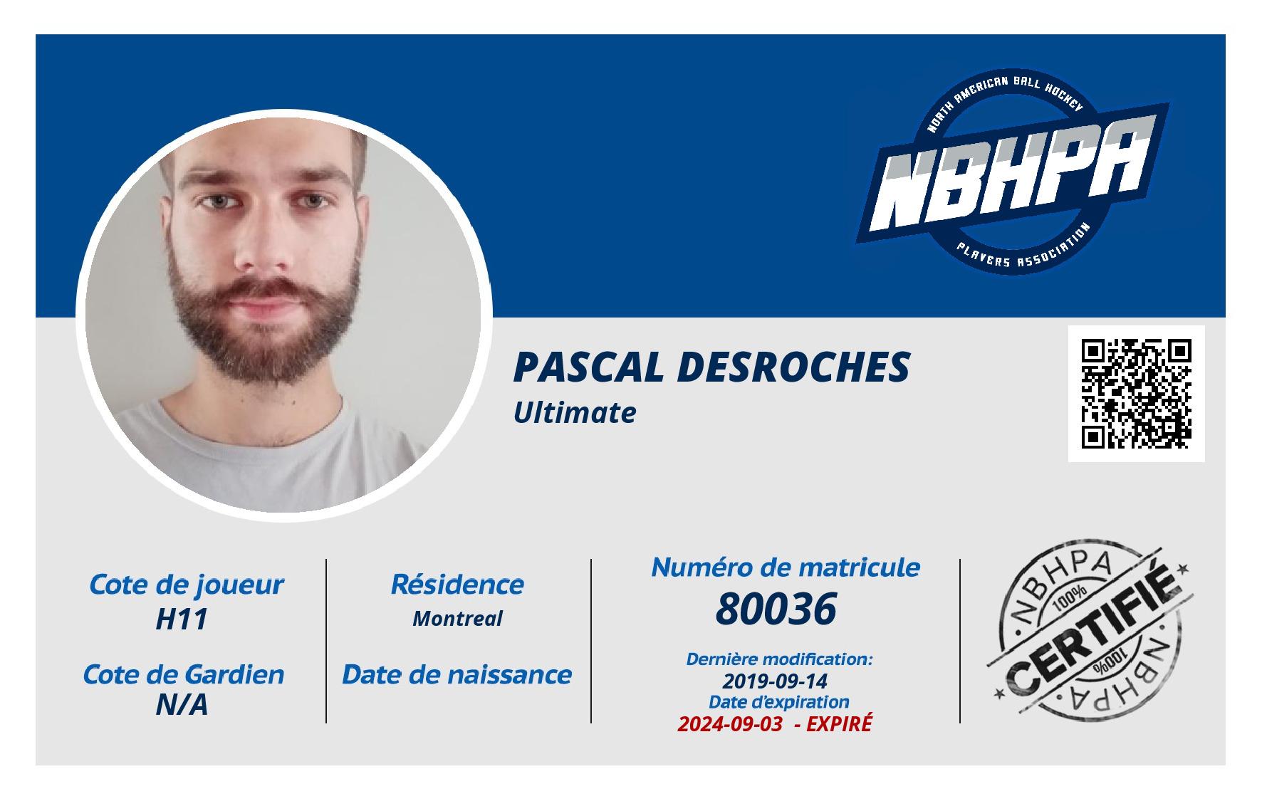 Pascal Desroches