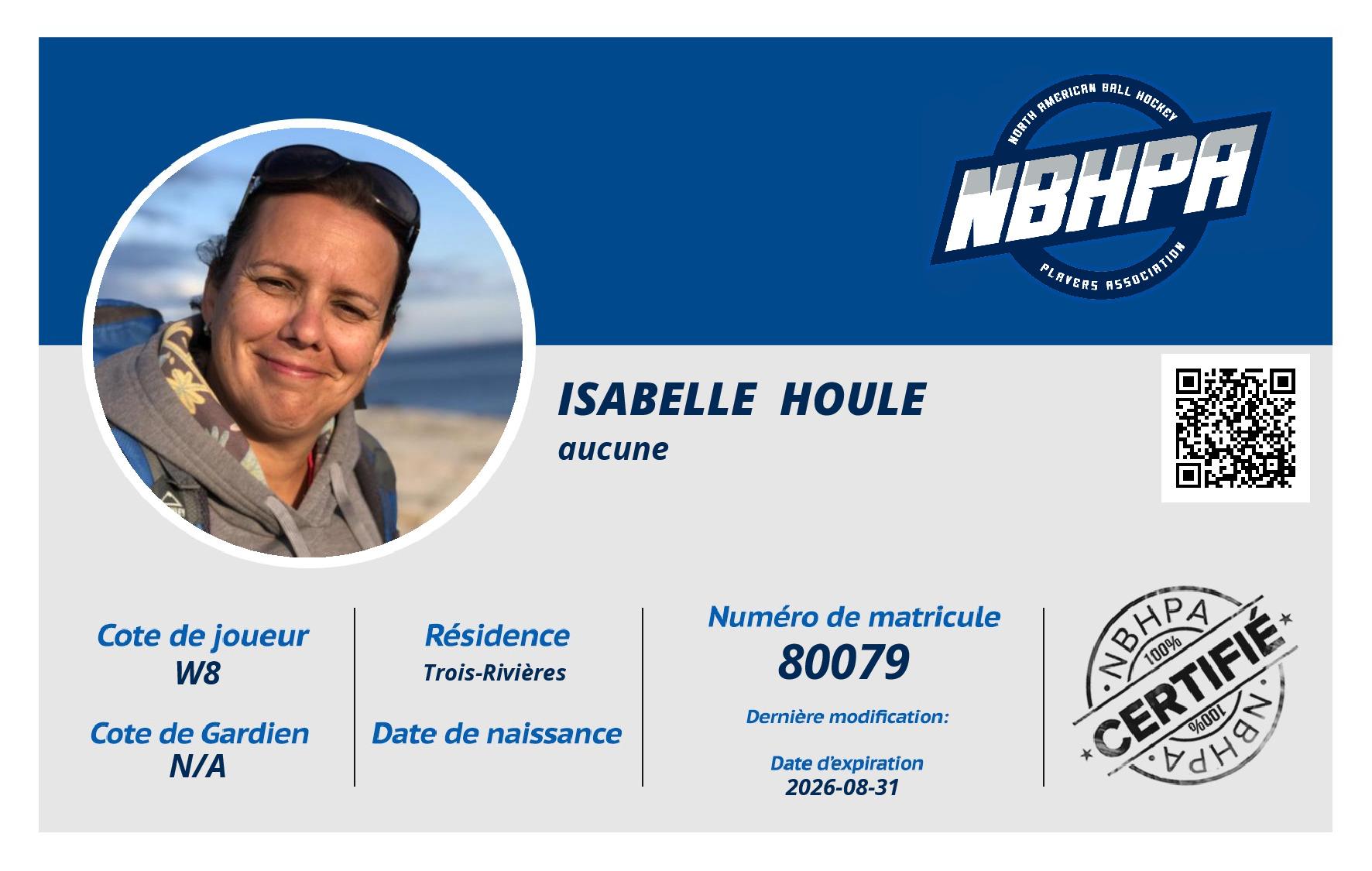 Isabelle  Houle