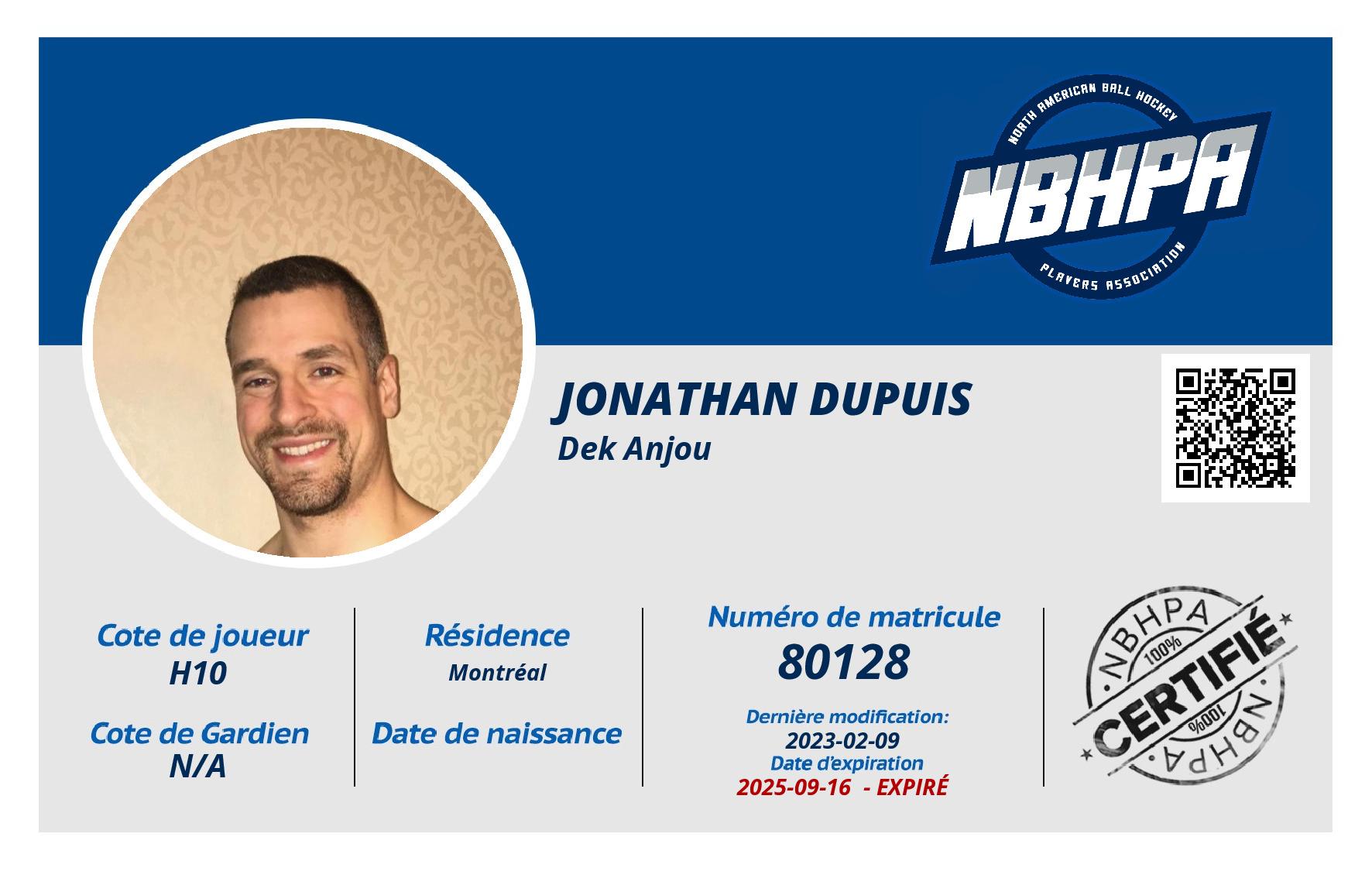 Jonathan Dupuis