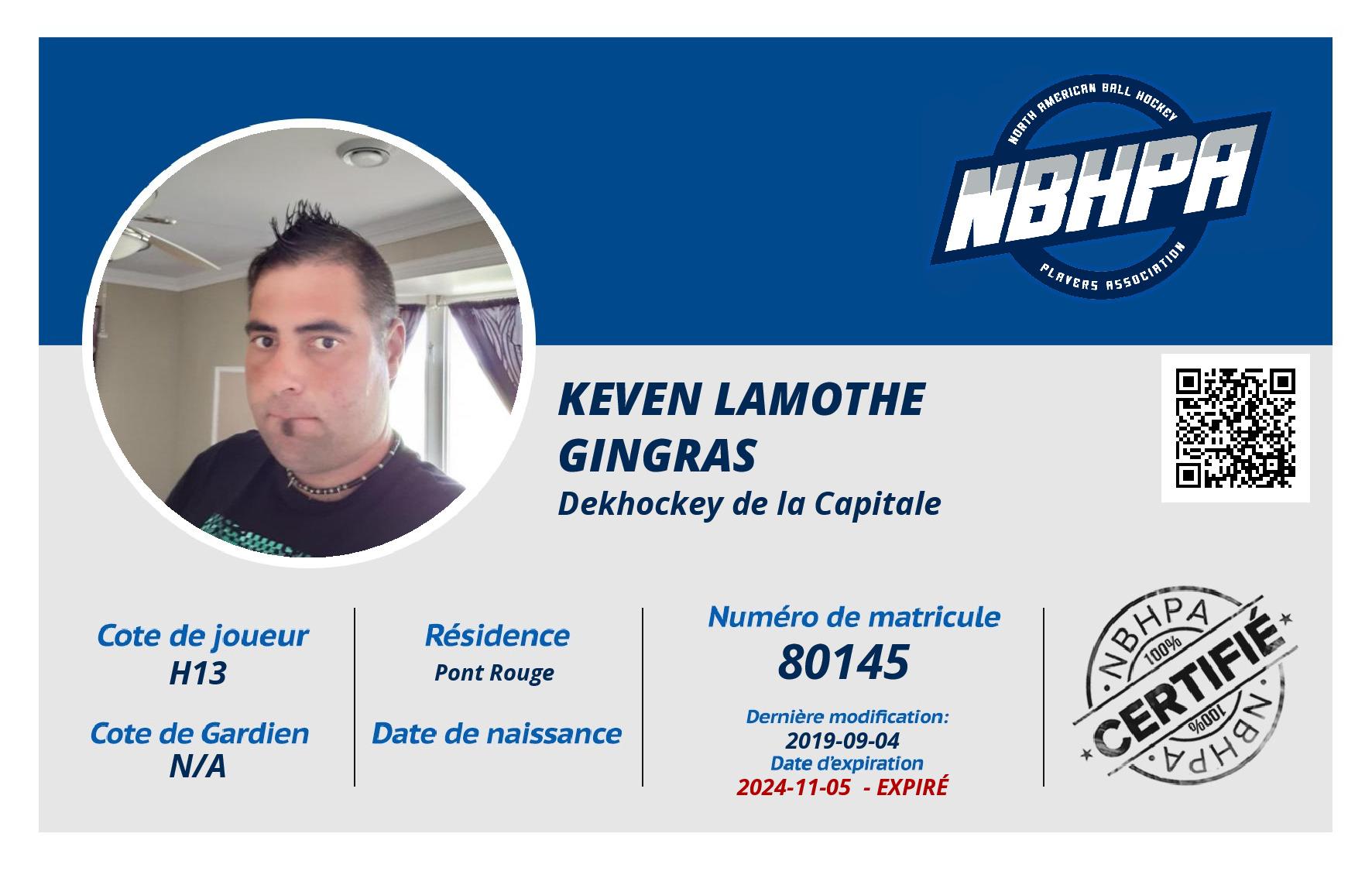 Keven Lamothe Gingras