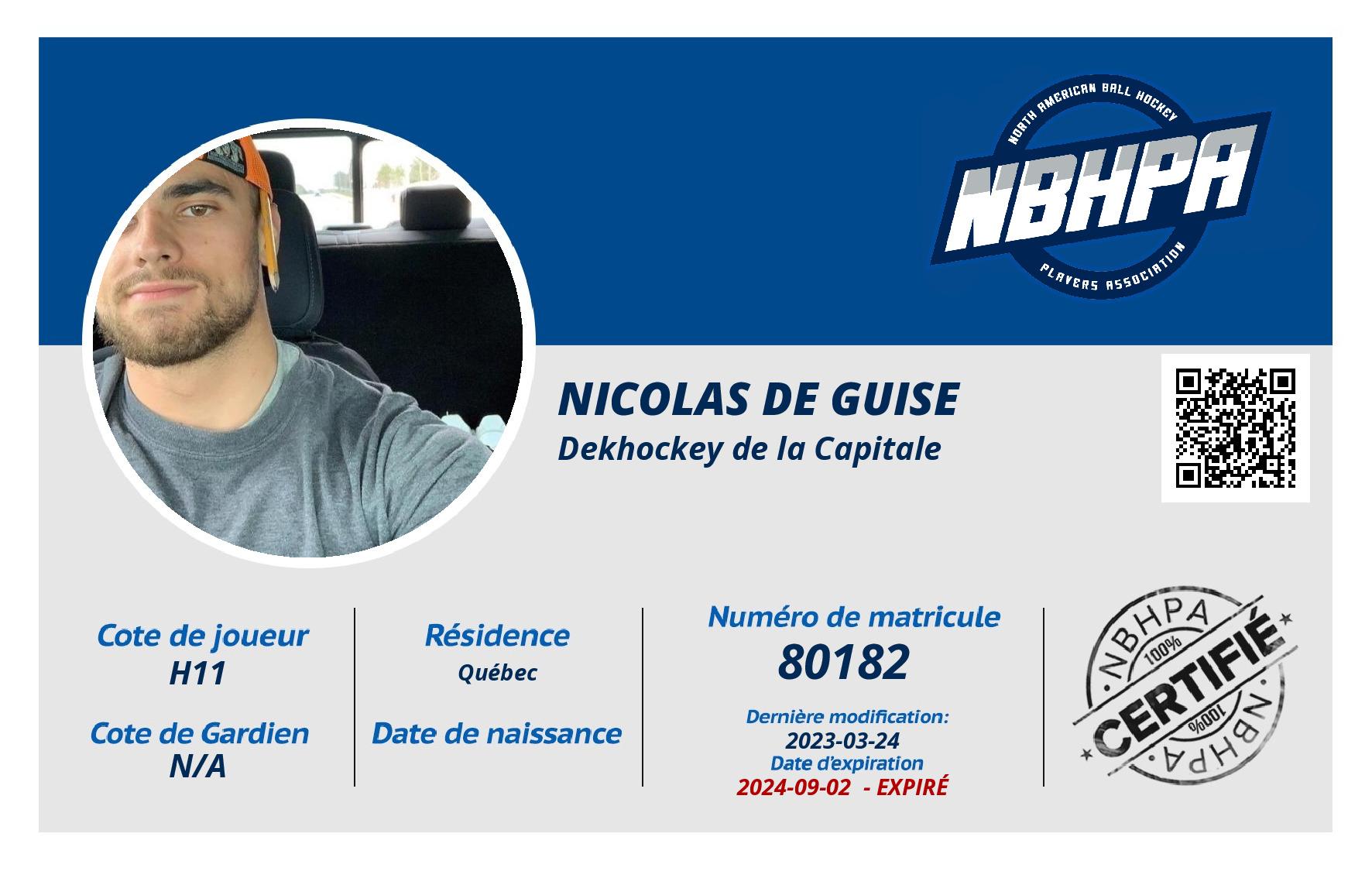 Nicolas De Guise