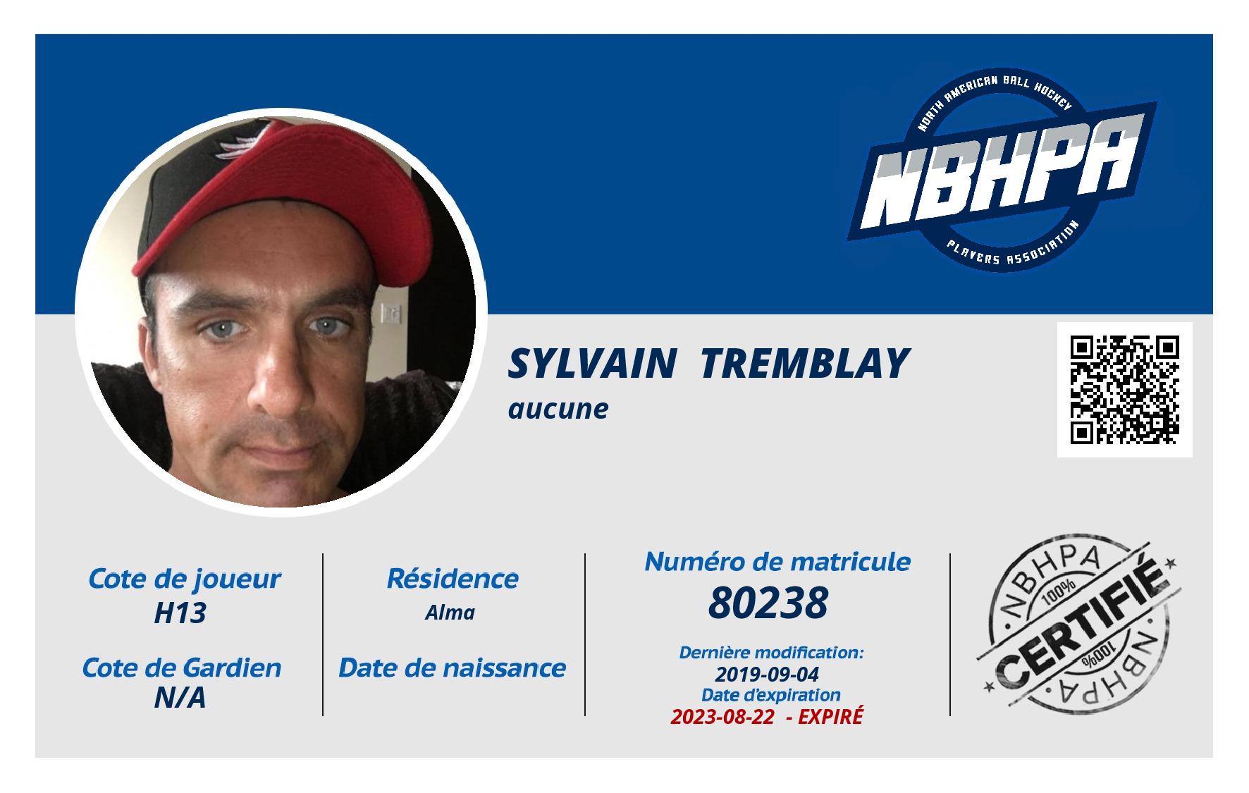 Sylvain  Tremblay