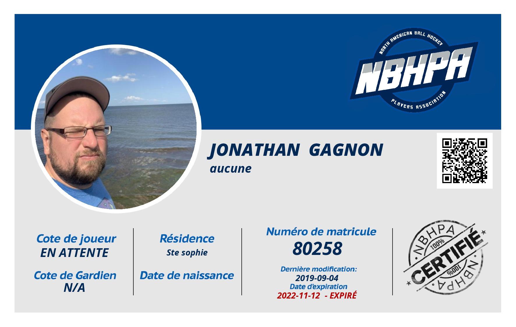 Jonathan  Gagnon