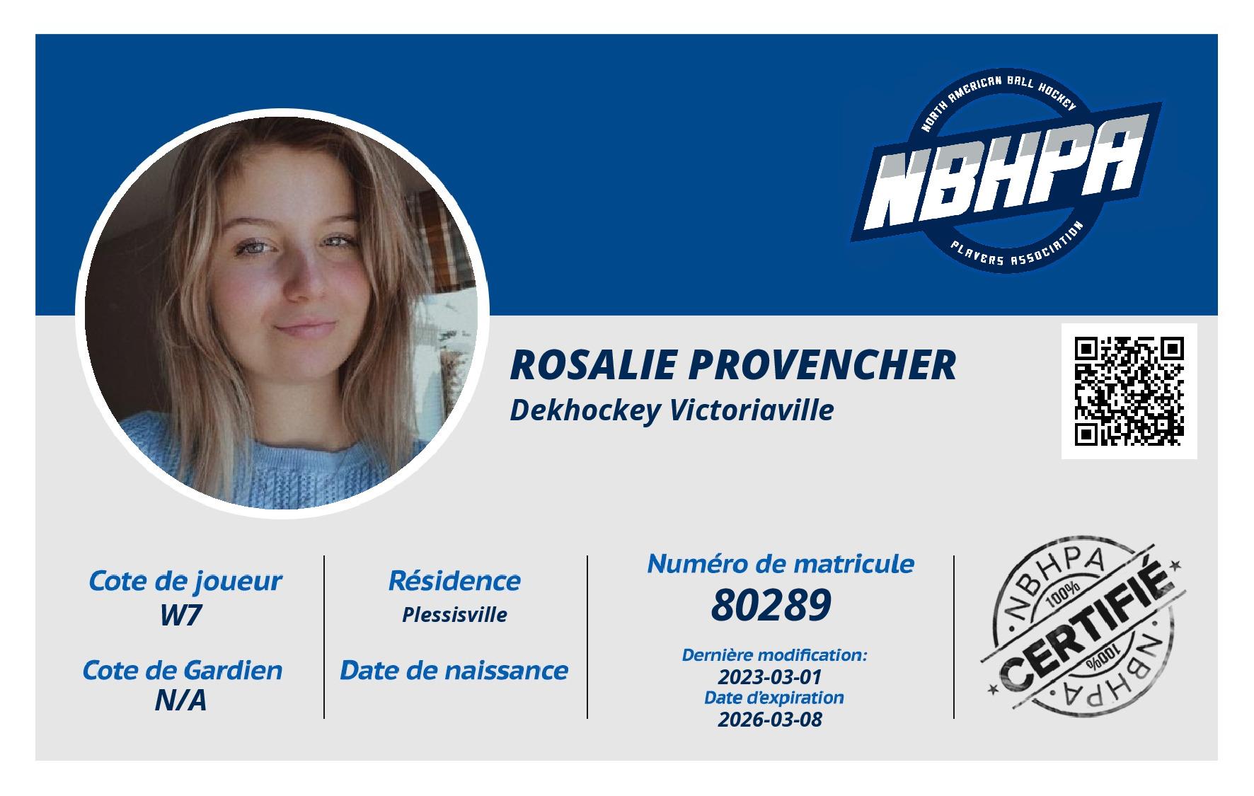 Rosalie Provencher