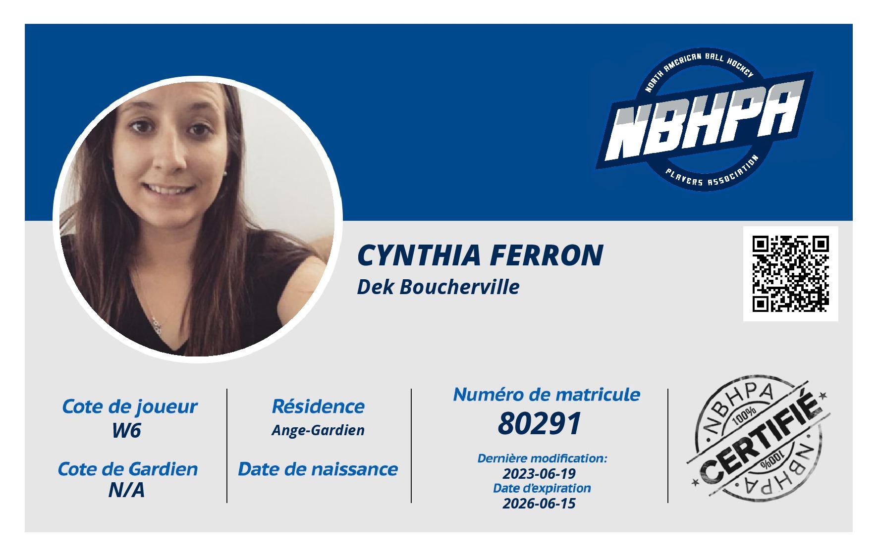 Cynthia Ferron