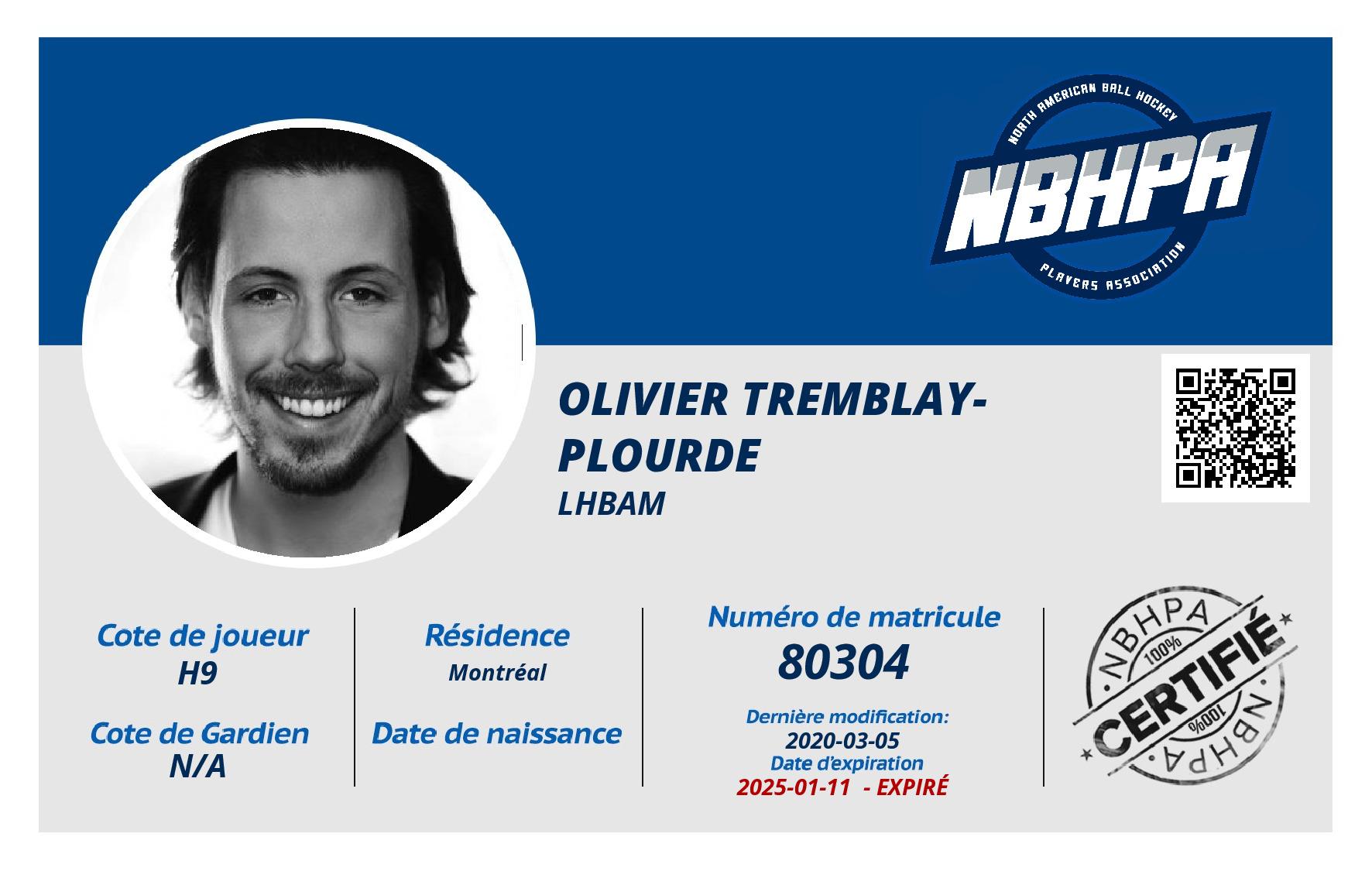 Olivier Tremblay-Plourde