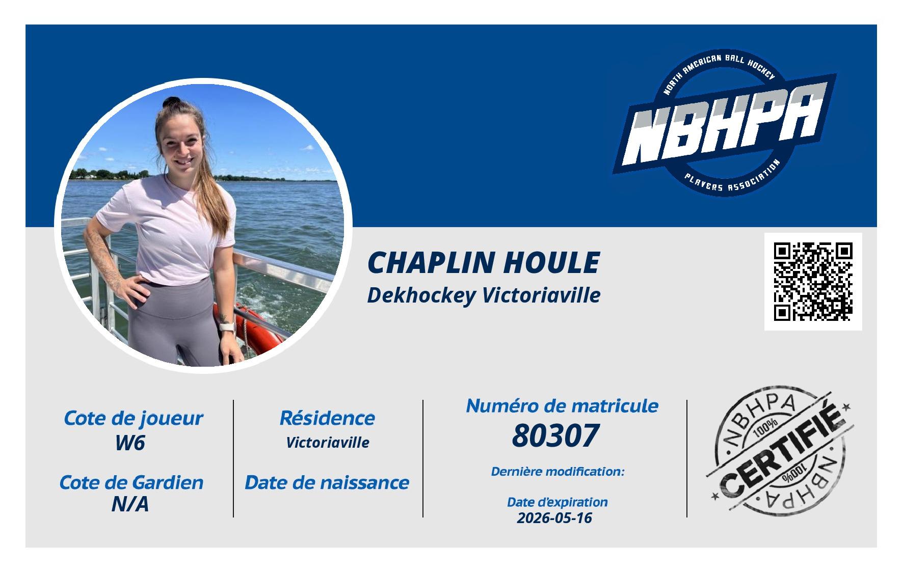 Chaplin Houle