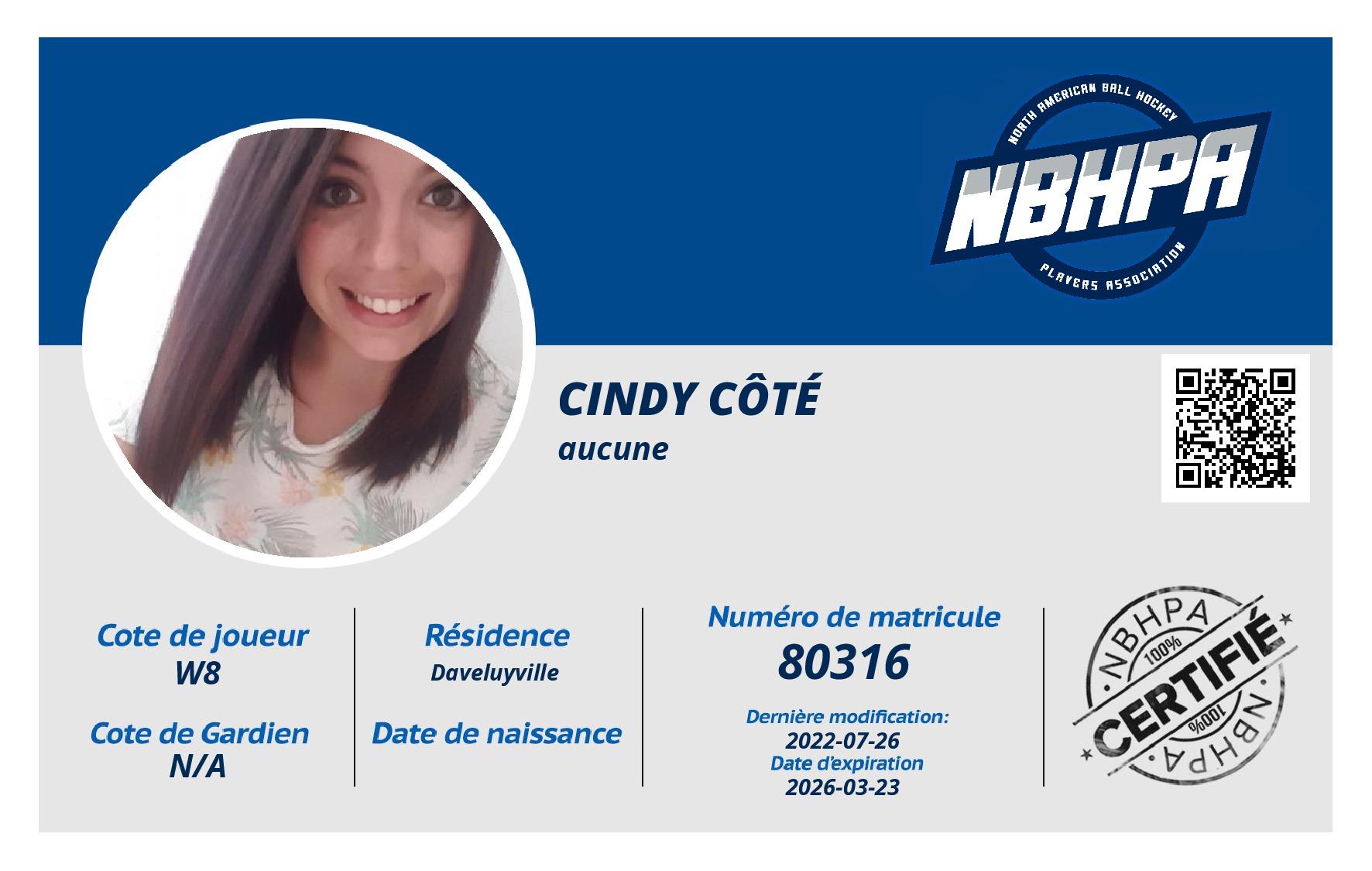 Cindy Côté