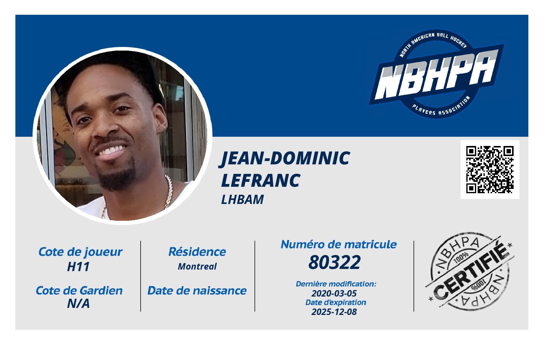 Jean-Dominic Lefranc