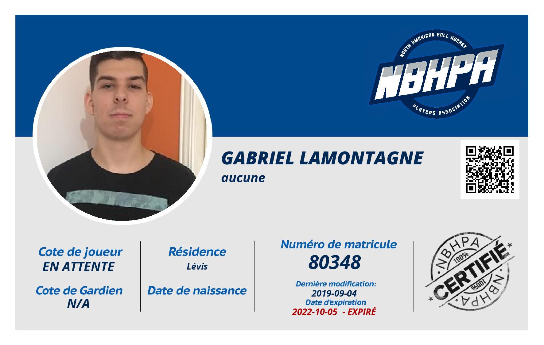 Gabriel Lamontagne