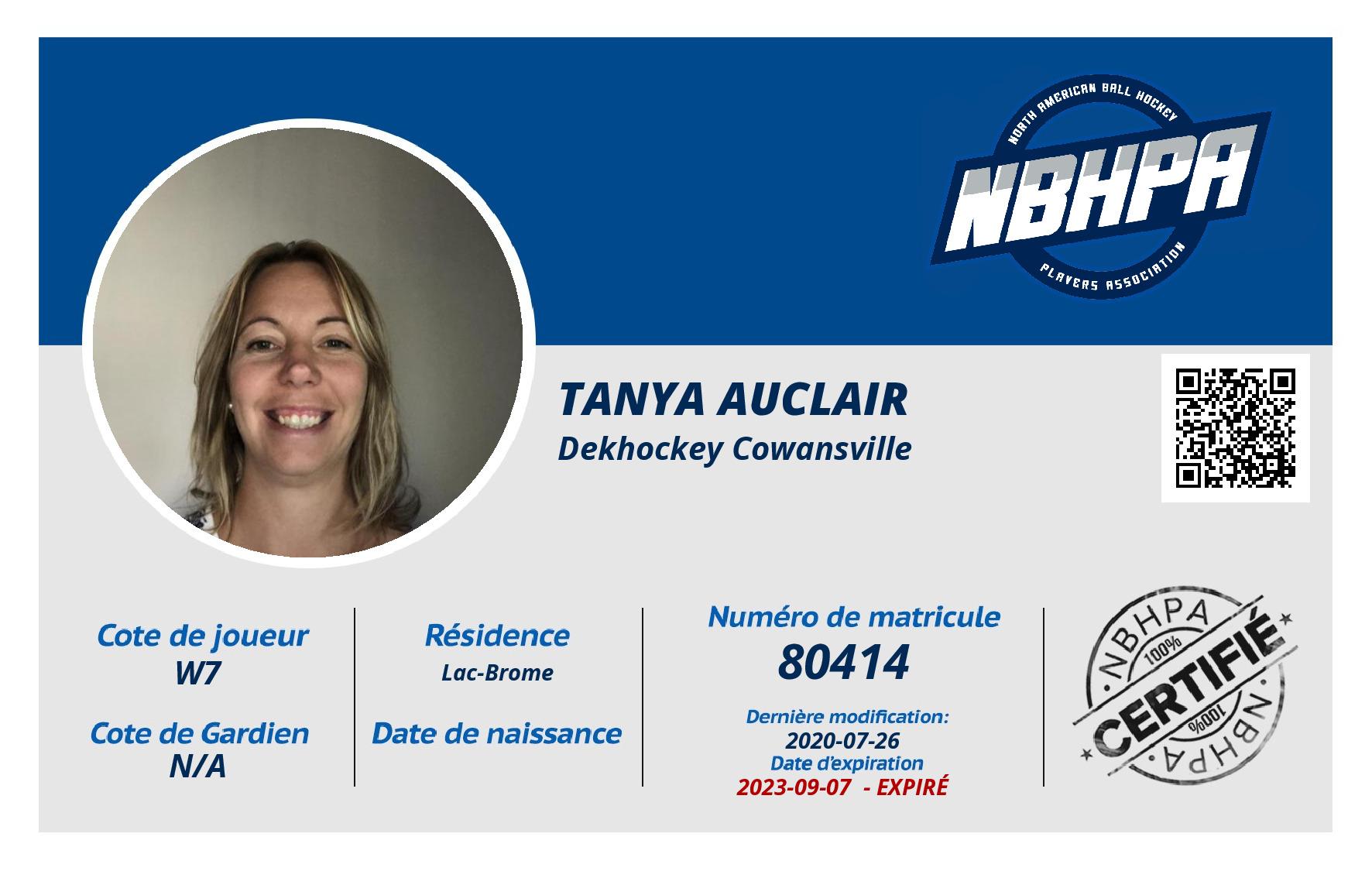 Tanya Auclair