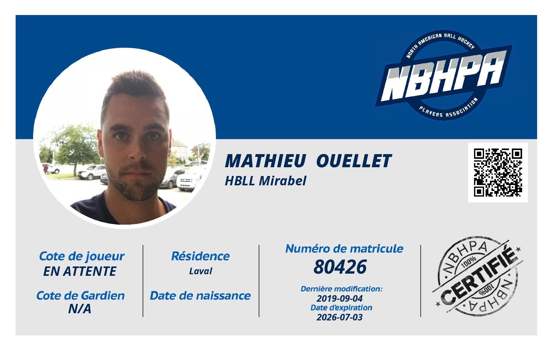 Mathieu  Ouellet