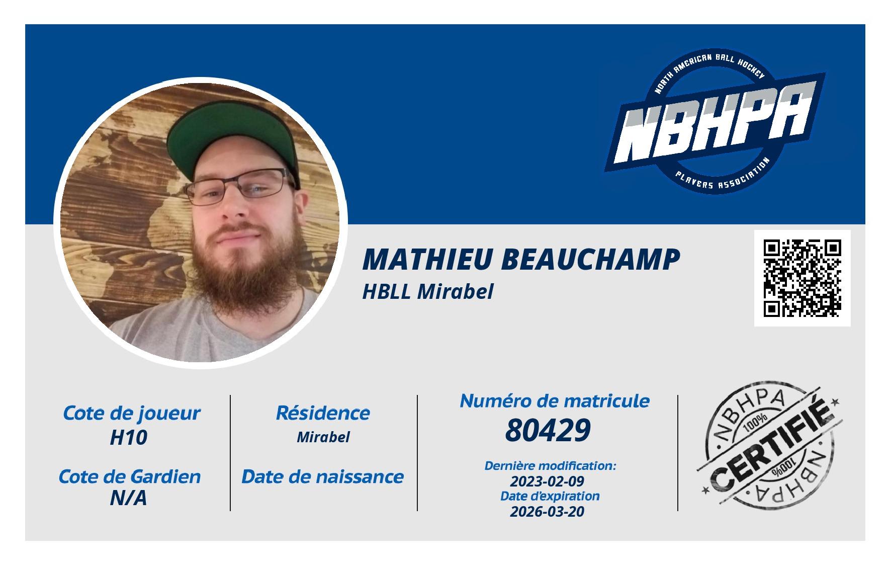 Mathieu Beauchamp