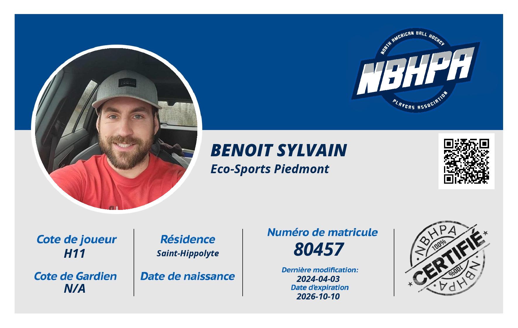 Benoit Sylvain