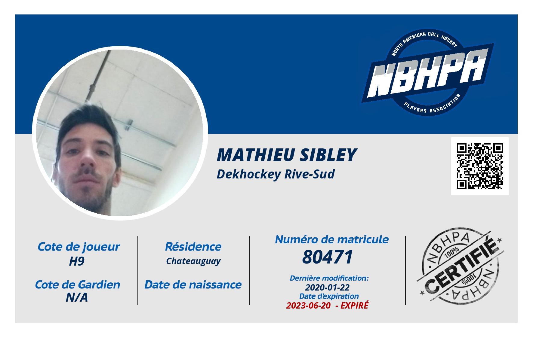 Mathieu Sibley