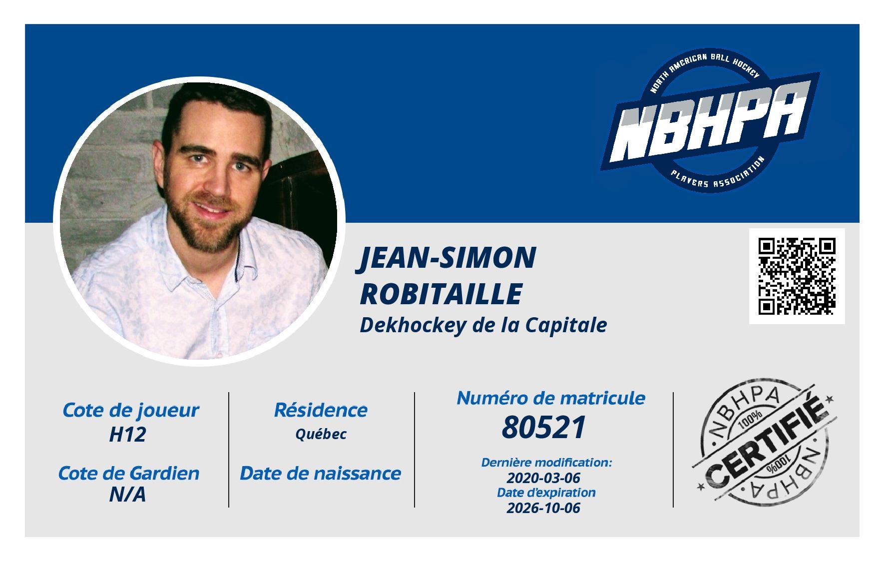 Jean-Simon  Robitaille 