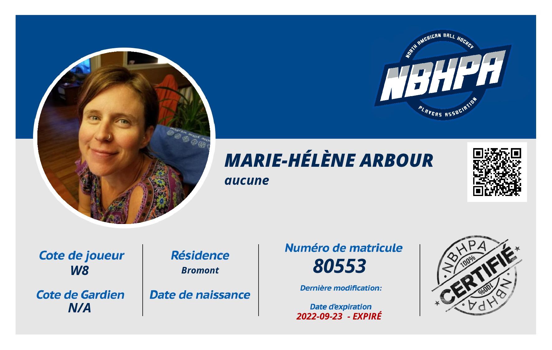 Marie-Hélène Arbour