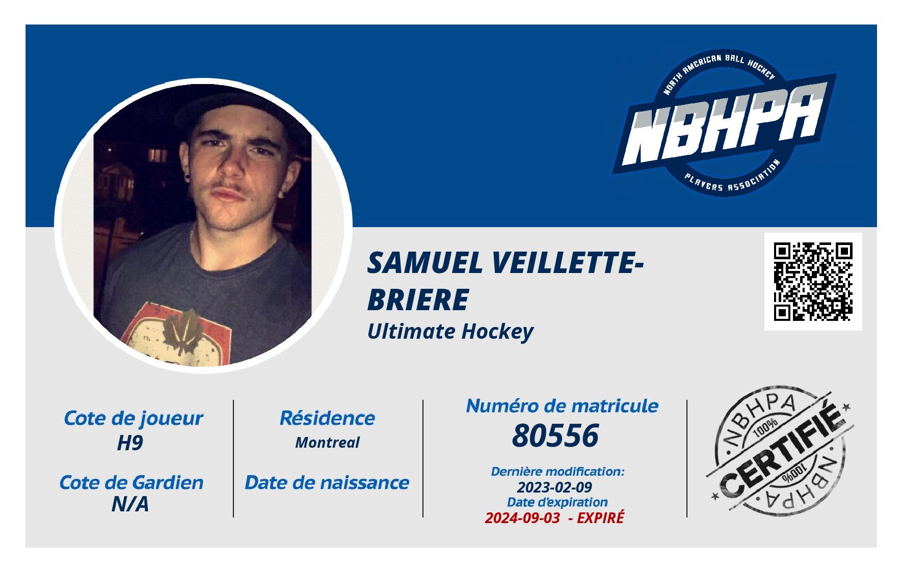 Samuel Veillette-Briere