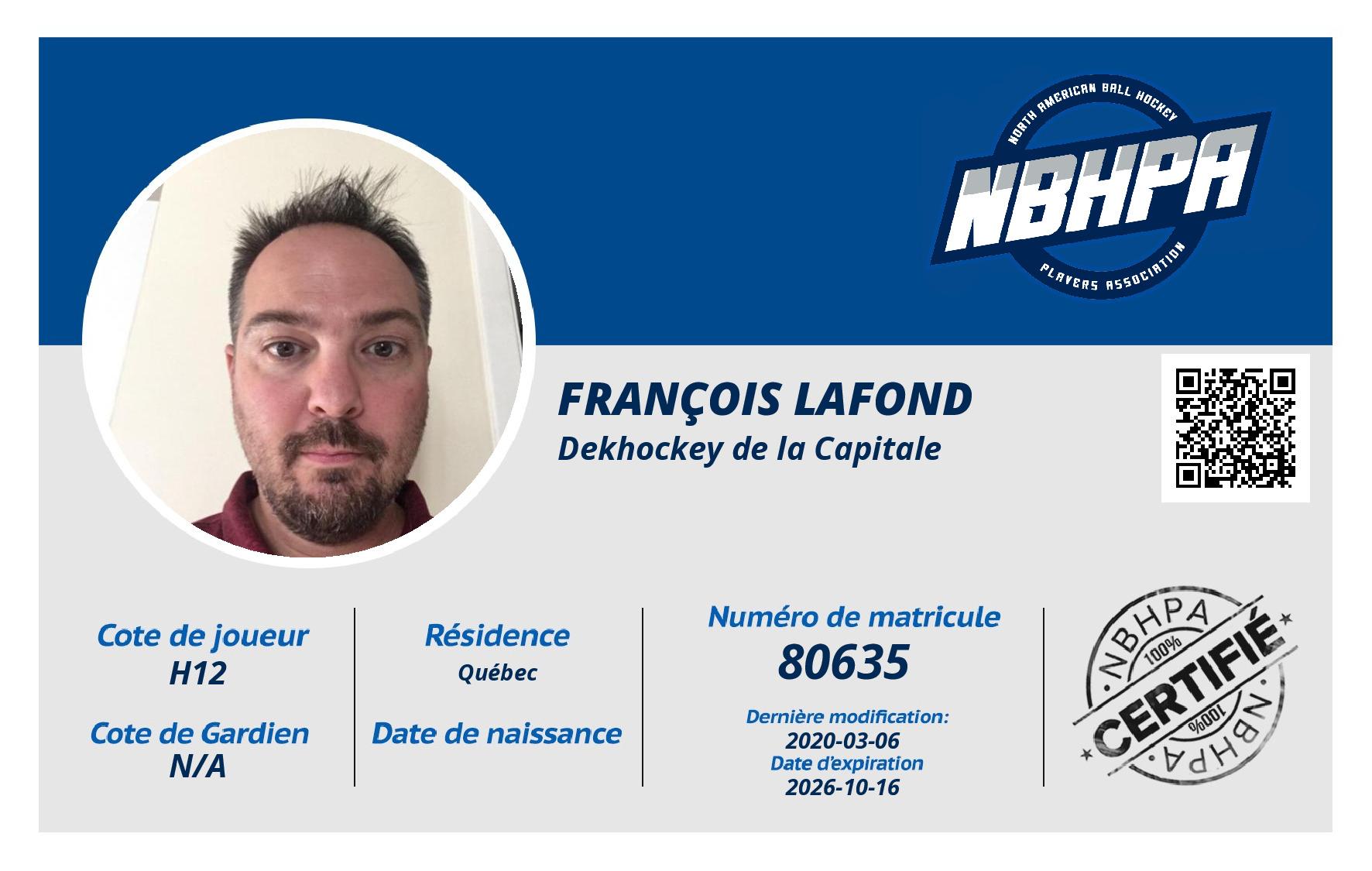 François Lafond