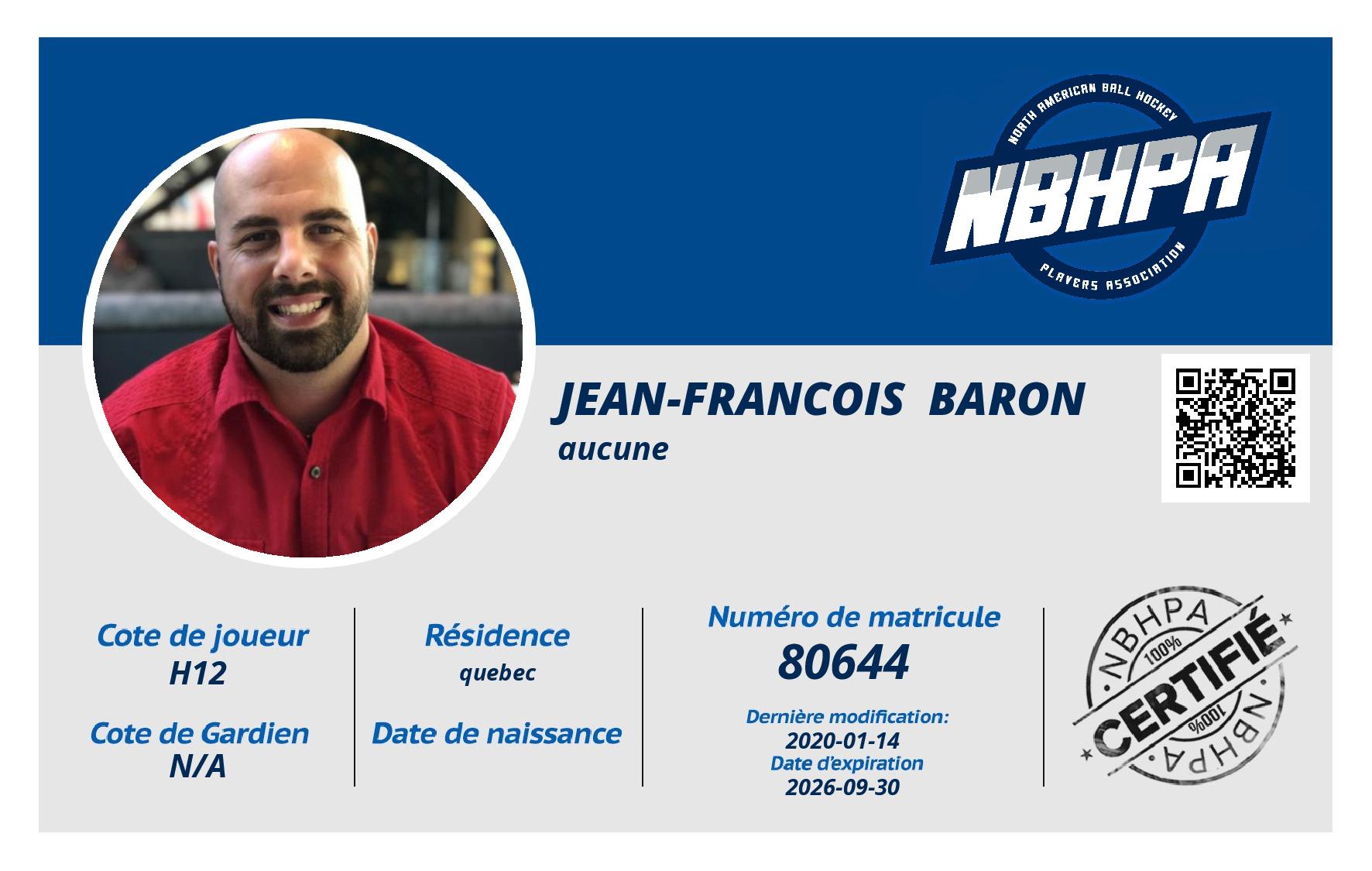 Jean-francois  Baron