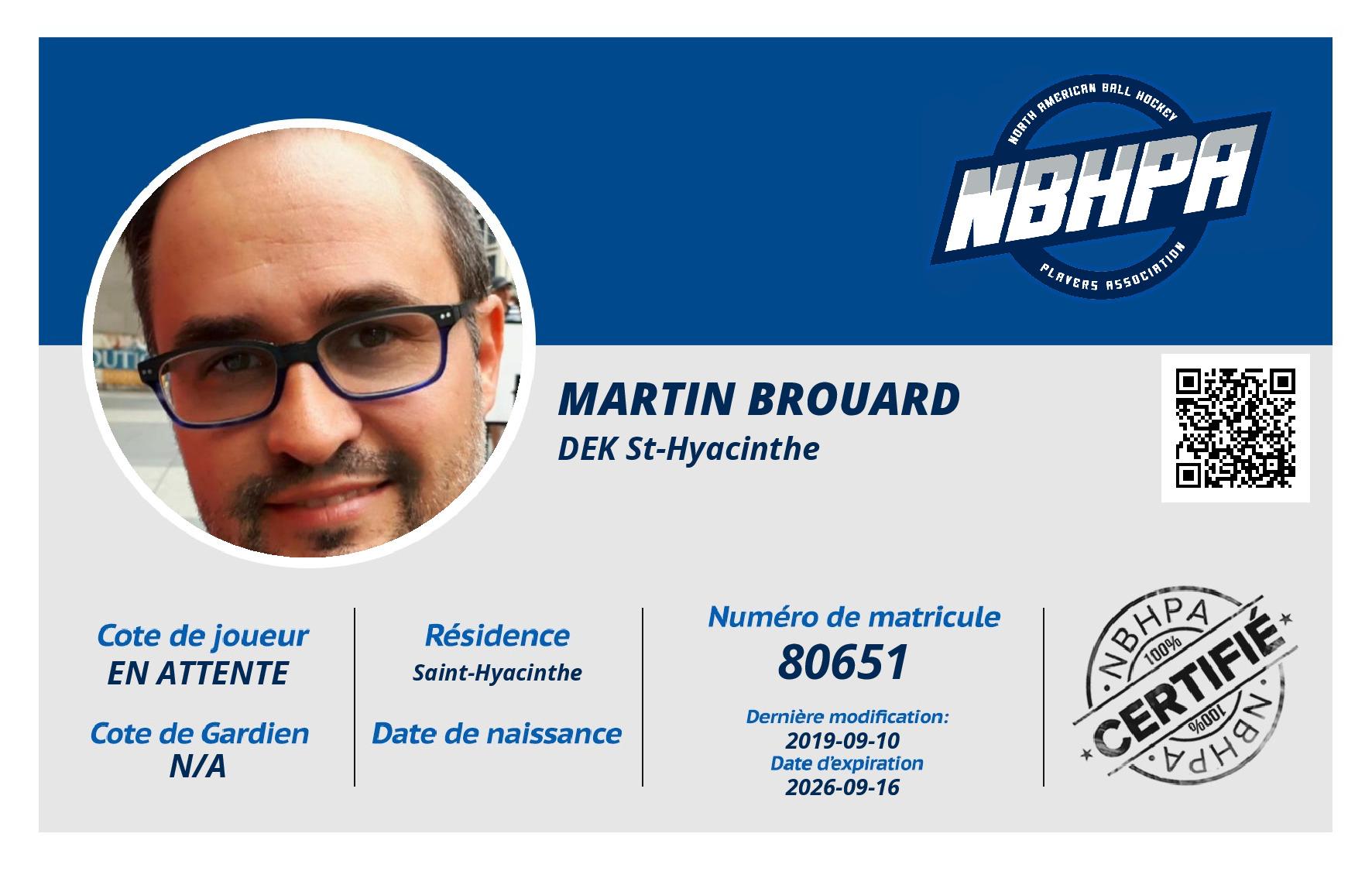 Martin Brouard