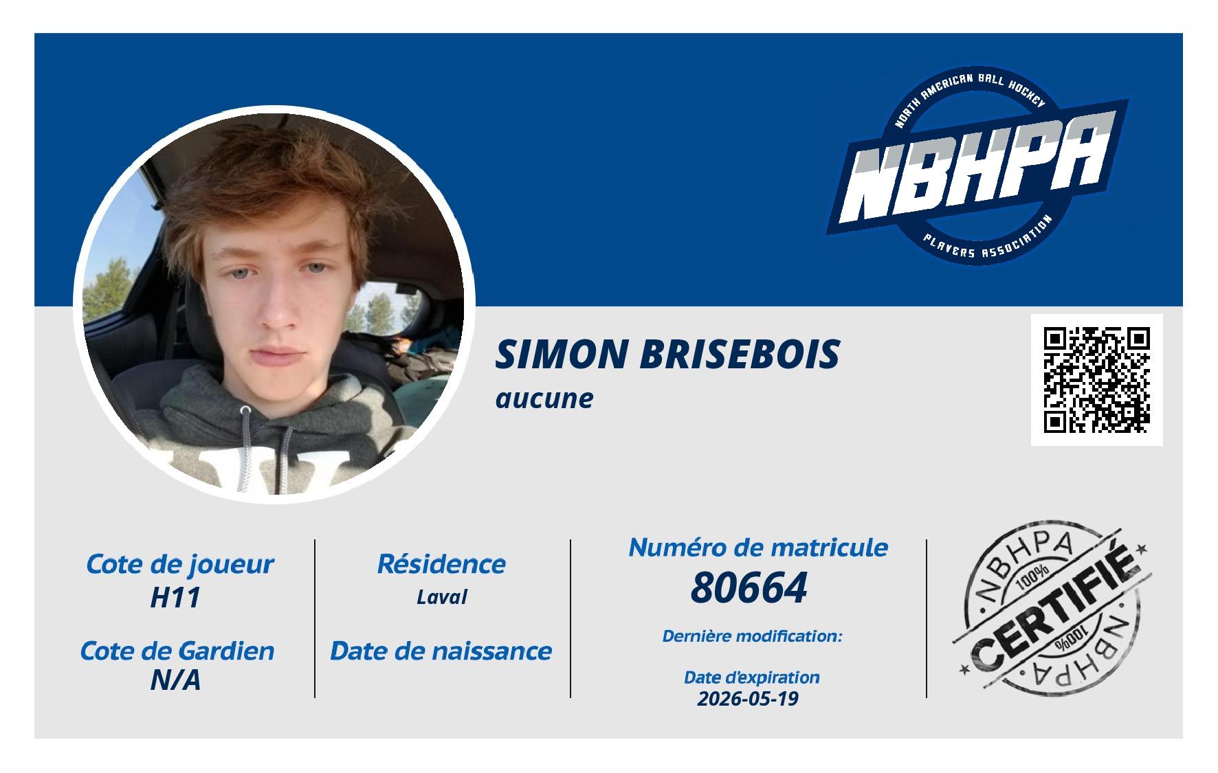 Simon Brisebois