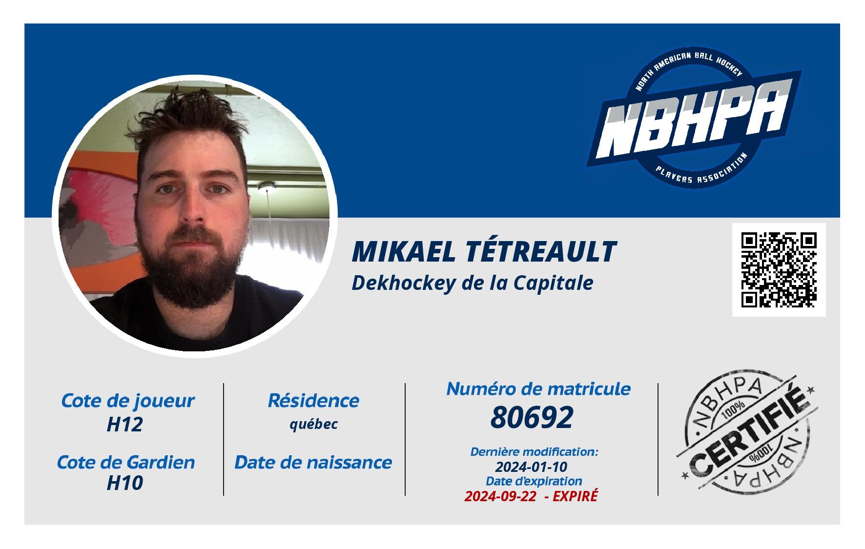 mikael tétreault