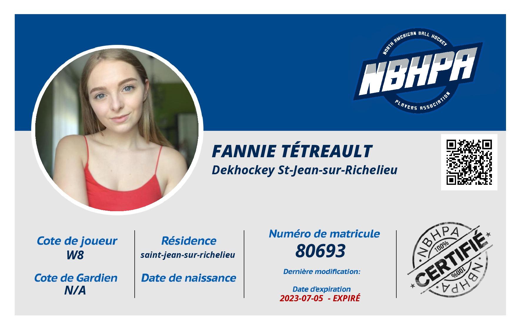 Fannie Tétreault