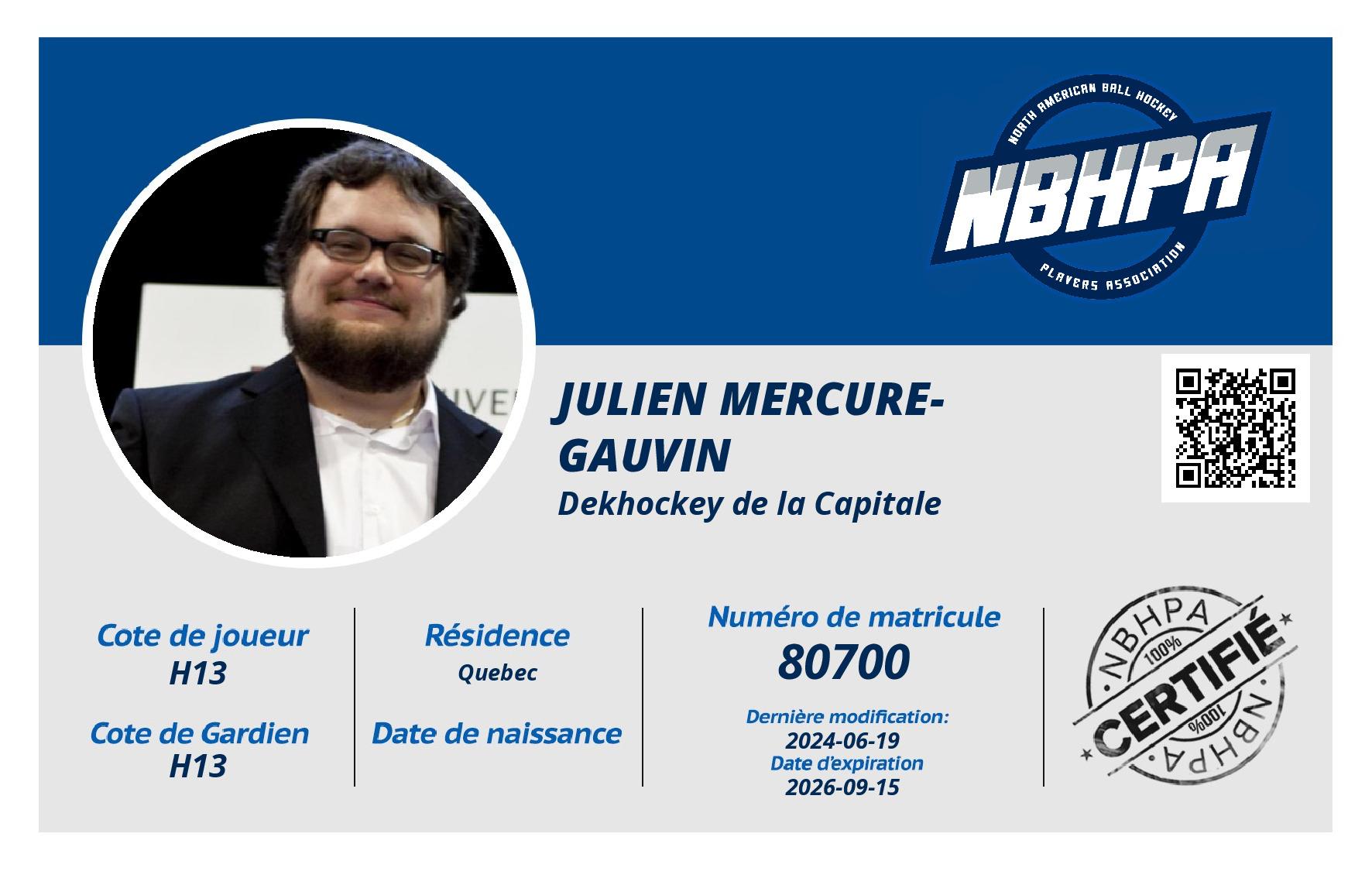 Julien Mercure-Gauvin