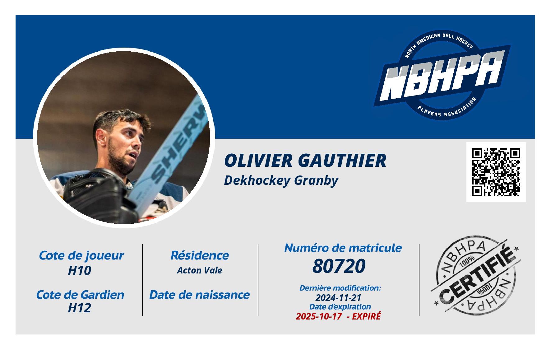 Olivier Gauthier