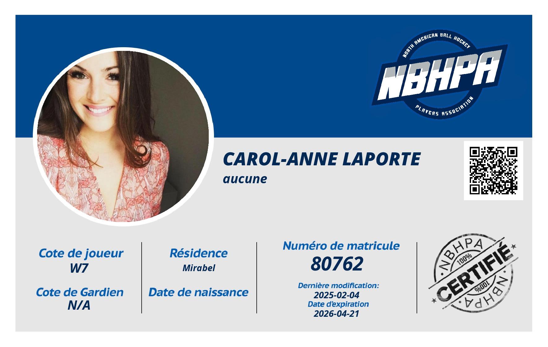Carol-Anne Laporte