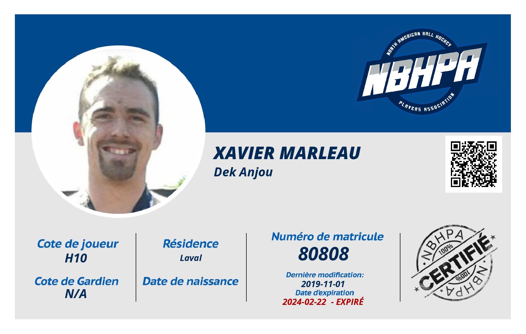 Xavier Marleau