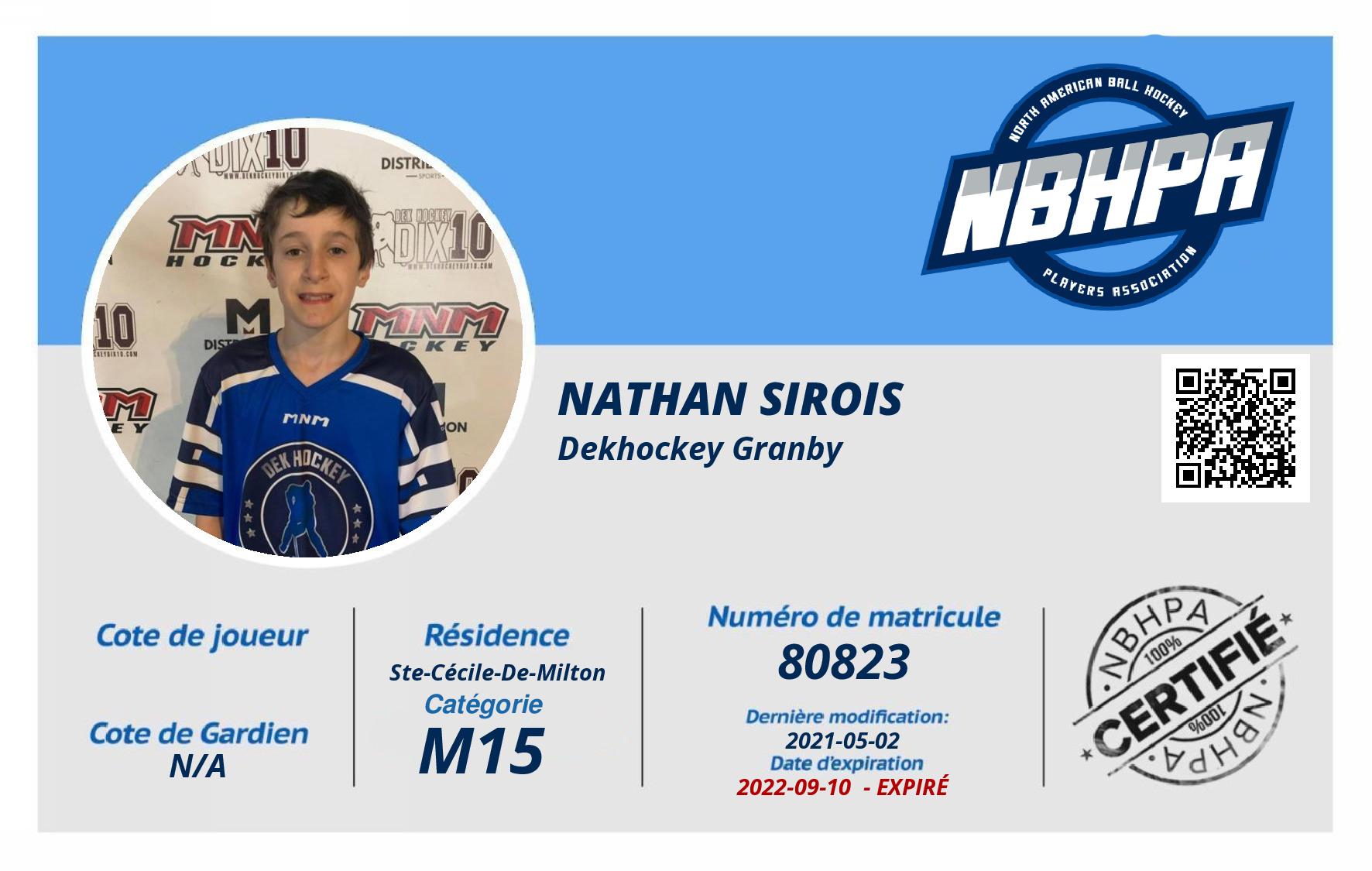 Nathan Sirois