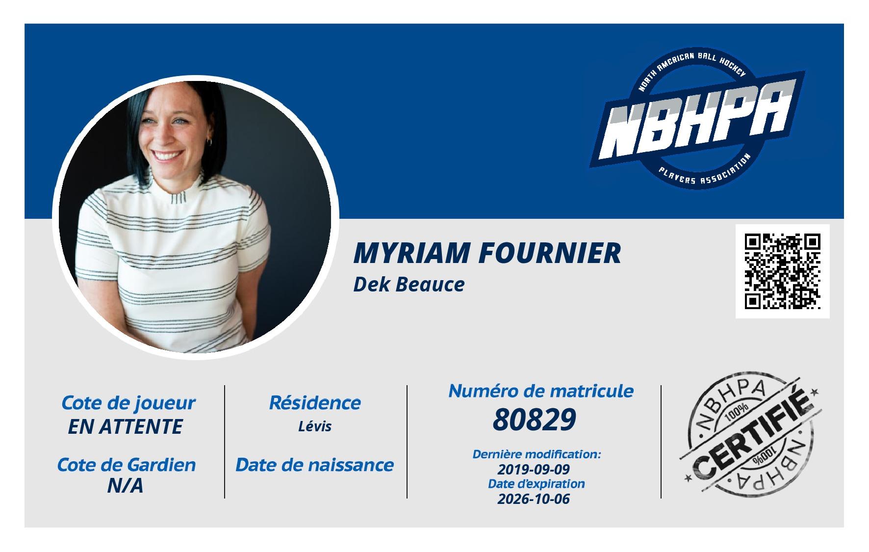 Myriam Fournier