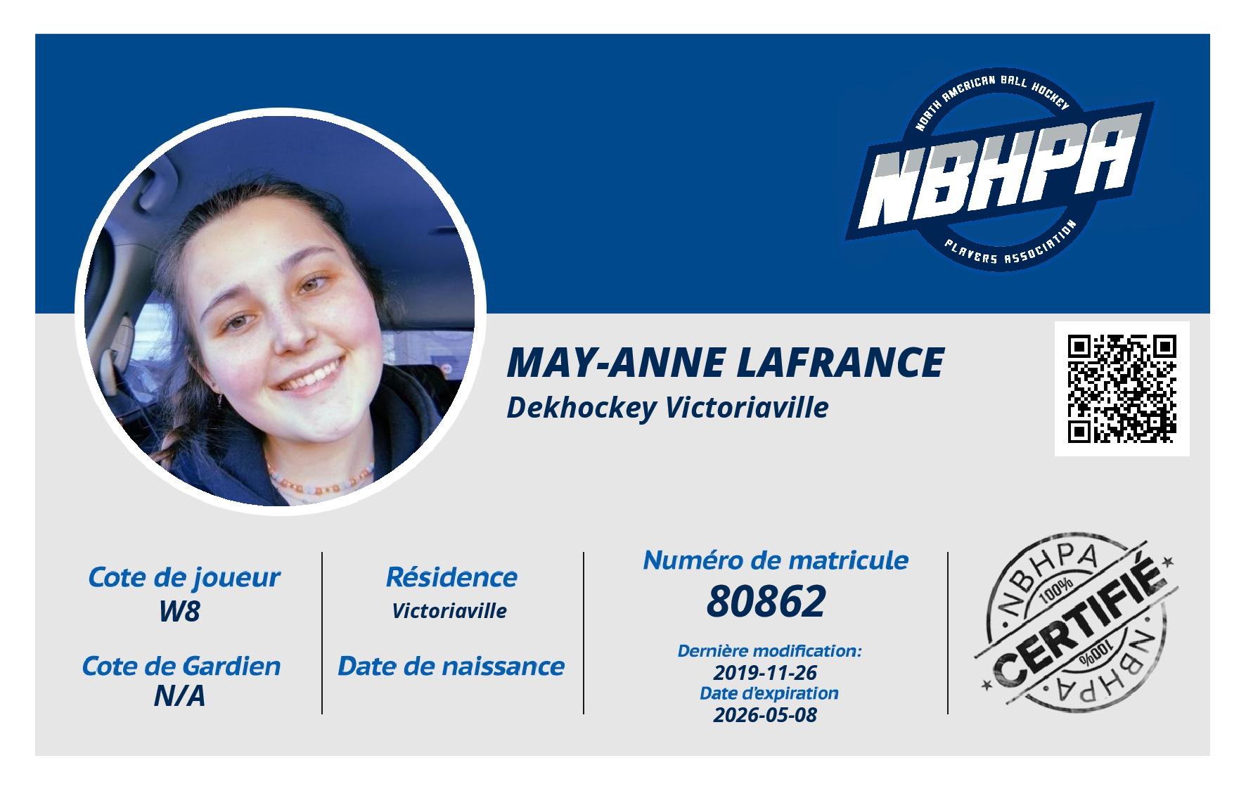 May-Anne Lafrance