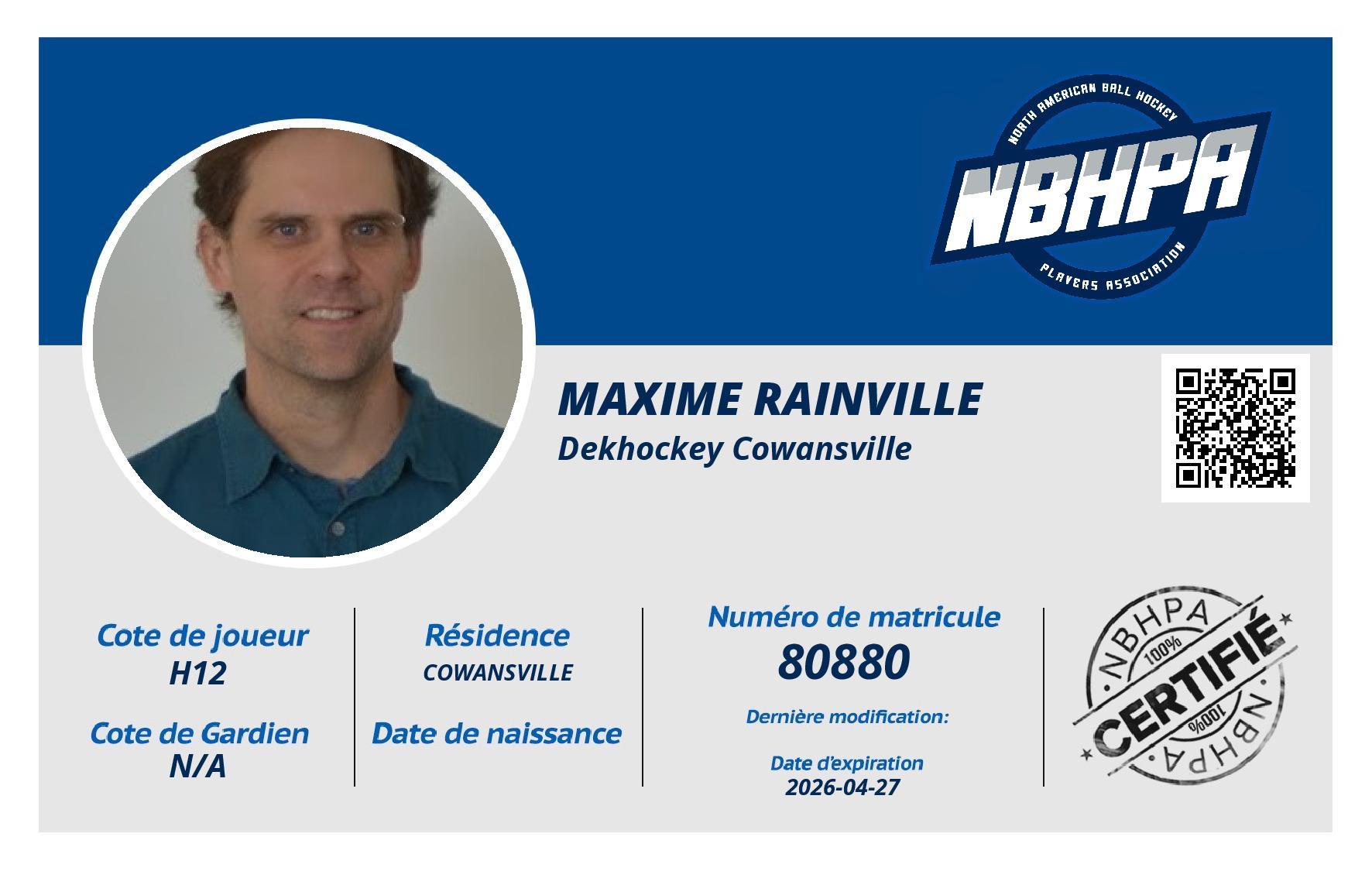 Maxime Rainville